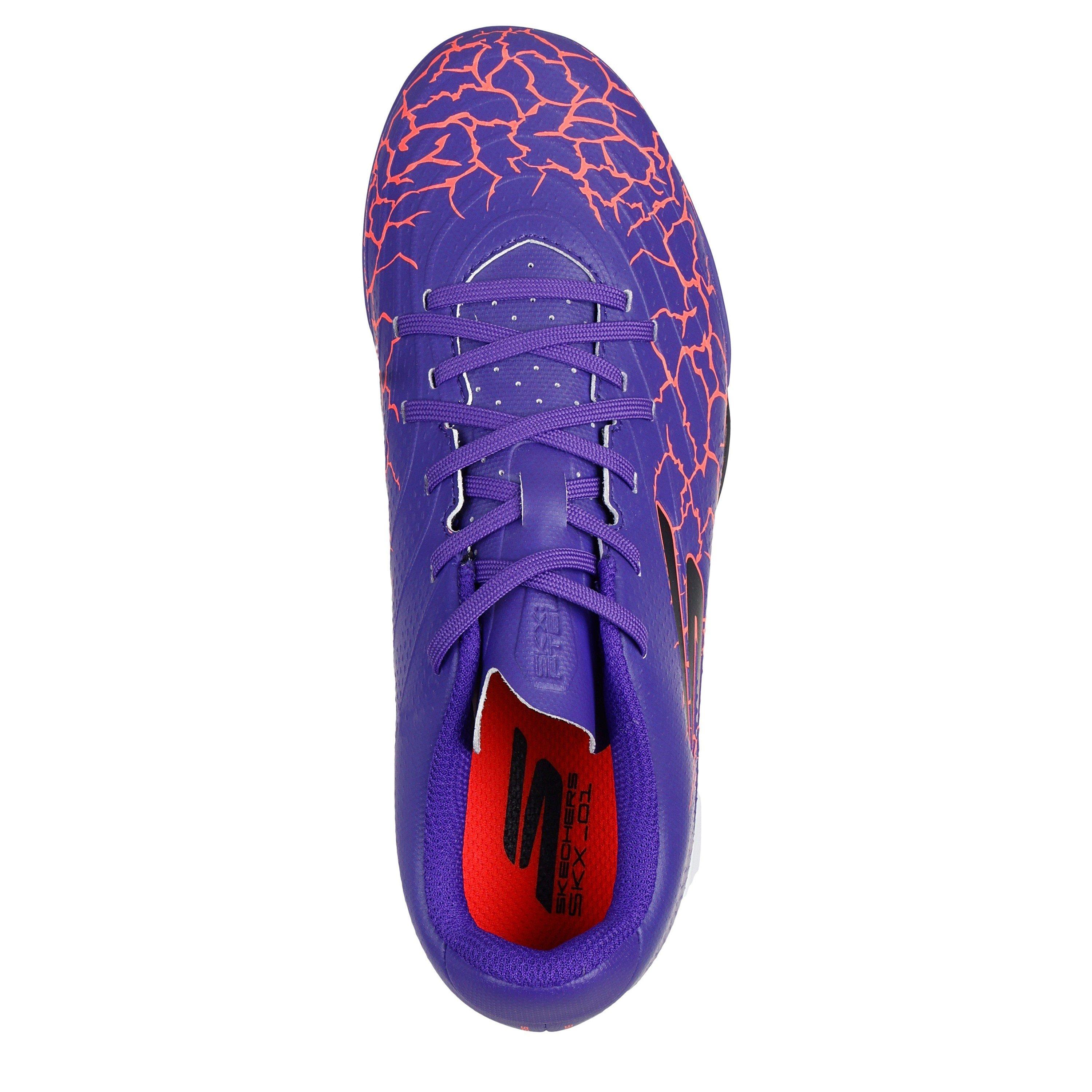 Purple - Skechers - SKX 01 Junior FG Football Boots - 4