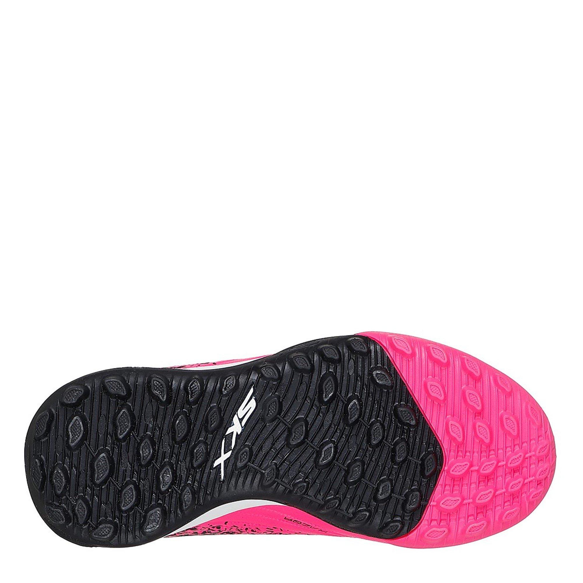 Black/Pink - Skechers - SKX 1 Juniors Astro Turf Football Boots - 4