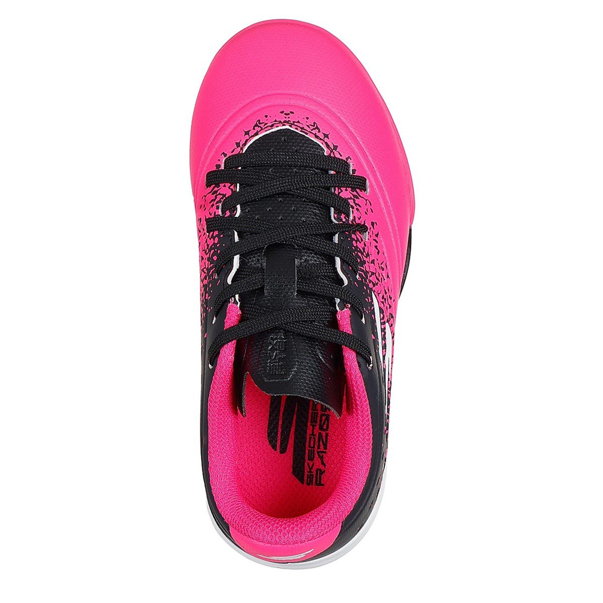 Black/Pink - Skechers - SKX 1 Juniors Astro Turf Football Boots - 5