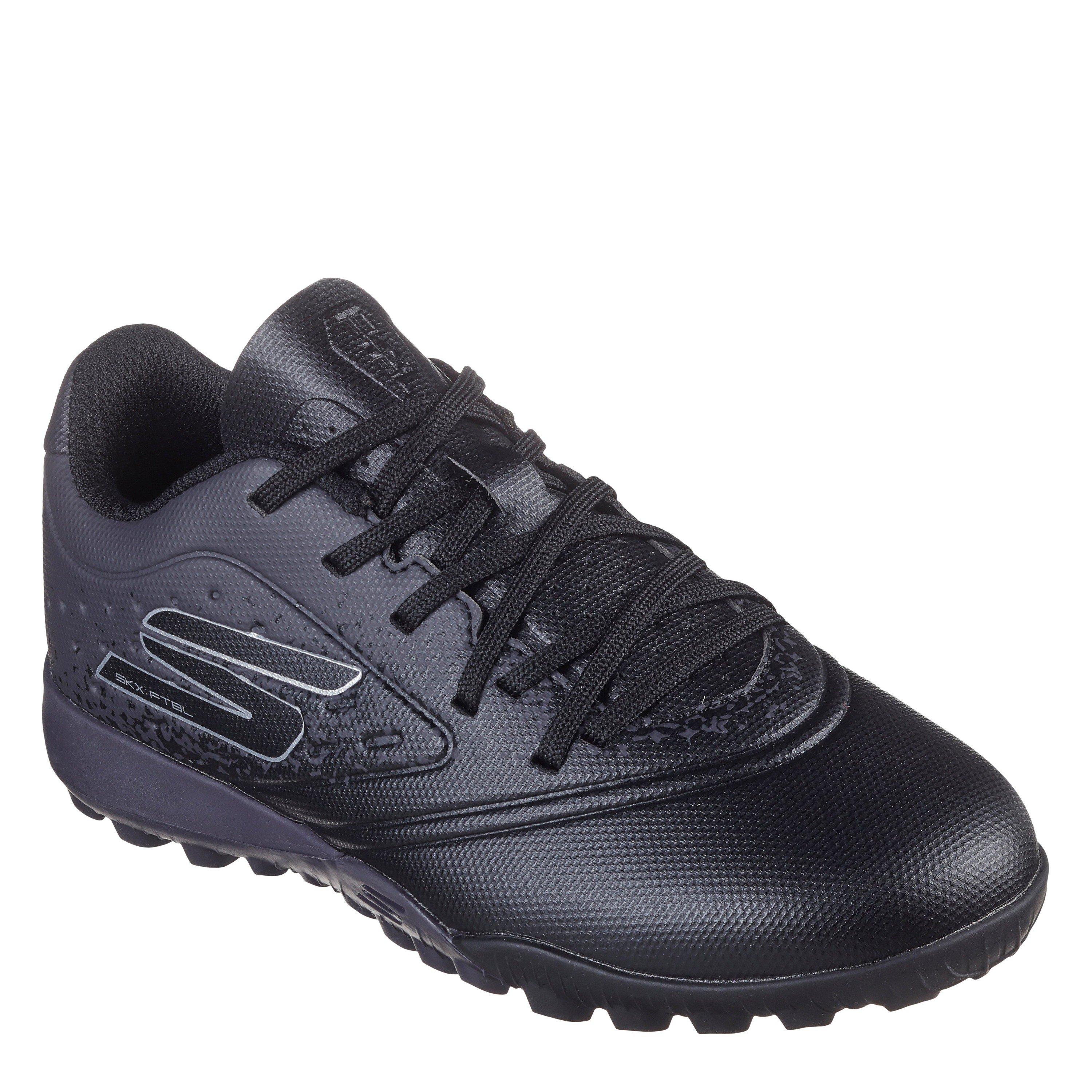 Black - Skechers - SKX 1 Juniors Astro Turf Football Boots - 3