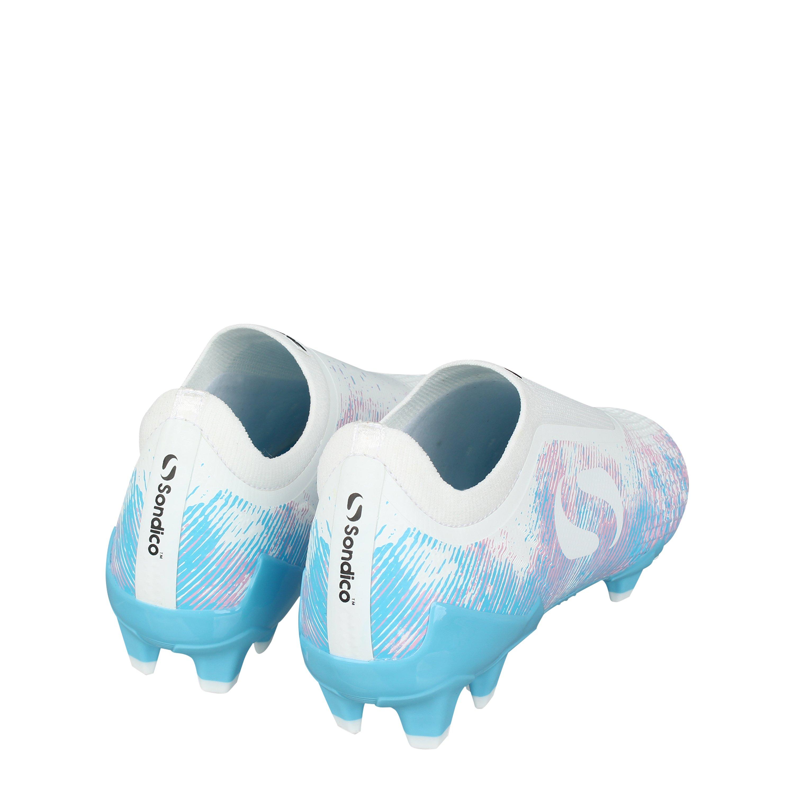 White/Pink/Blue - Sondico - Blaze Firm Ground Football Boots - 5