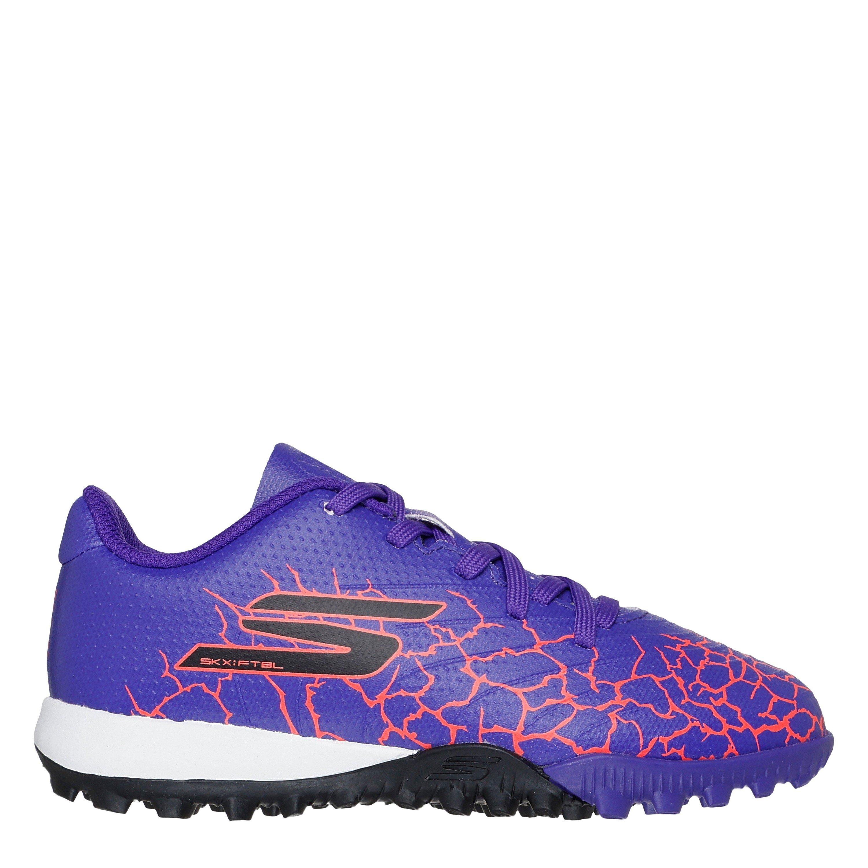Skechers Boys Skx 01 Juniors Astro Turf Football Boots - Purple - C11.5 (29)