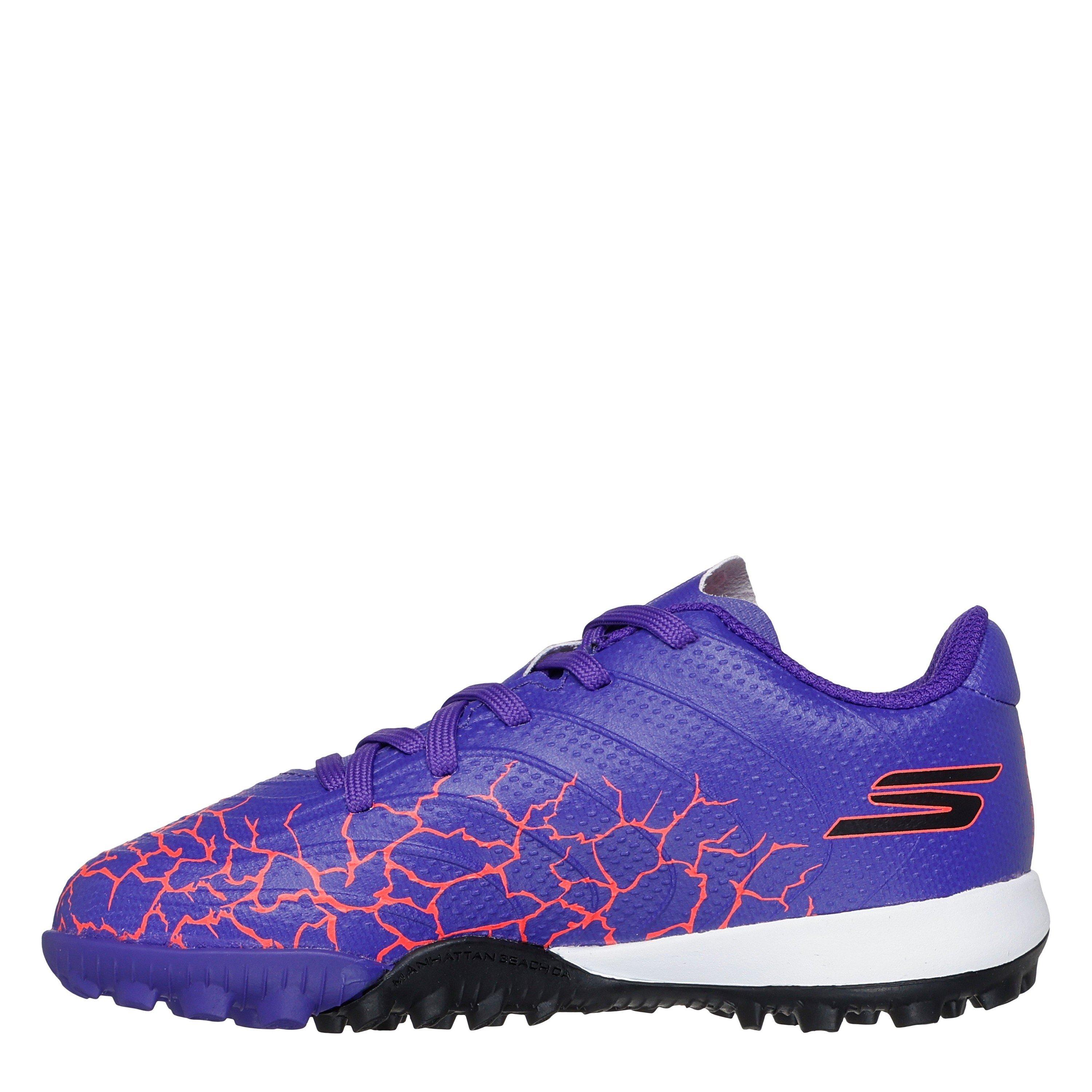 Purple - Skechers - SKX 01 Juniors Astro Turf Football Boots - 2