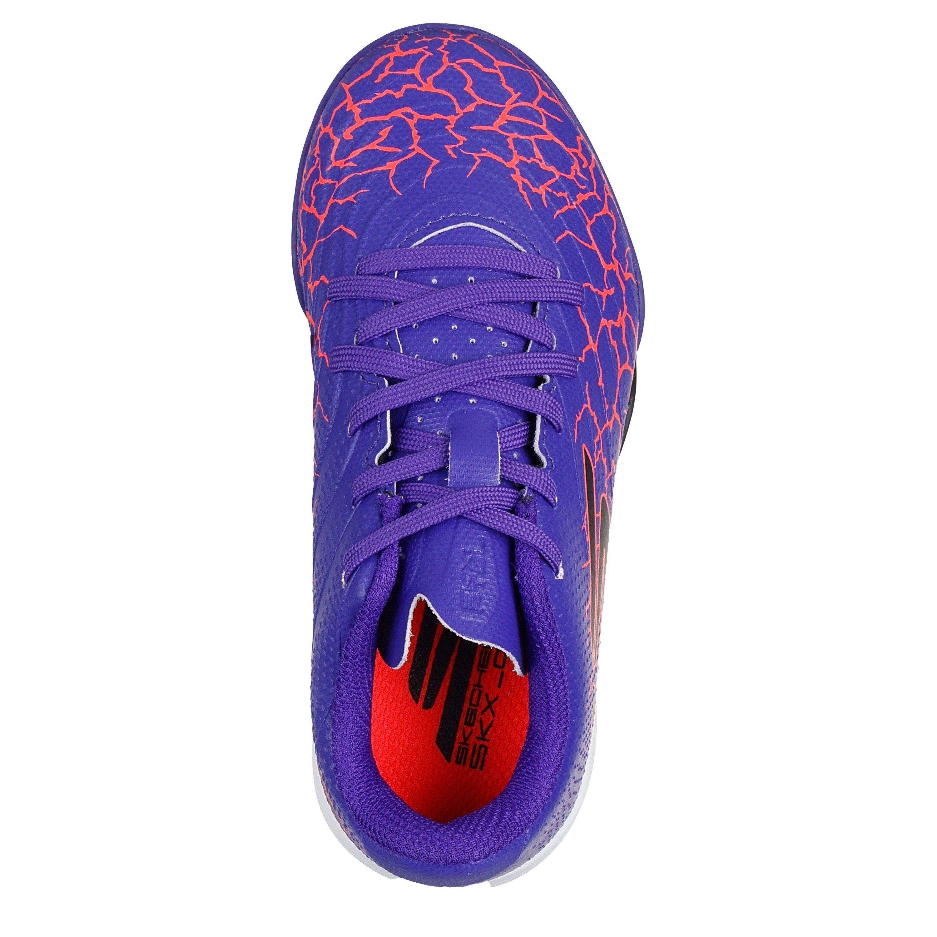 Purple - Skechers - SKX 01 Juniors Astro Turf Football Boots - 4