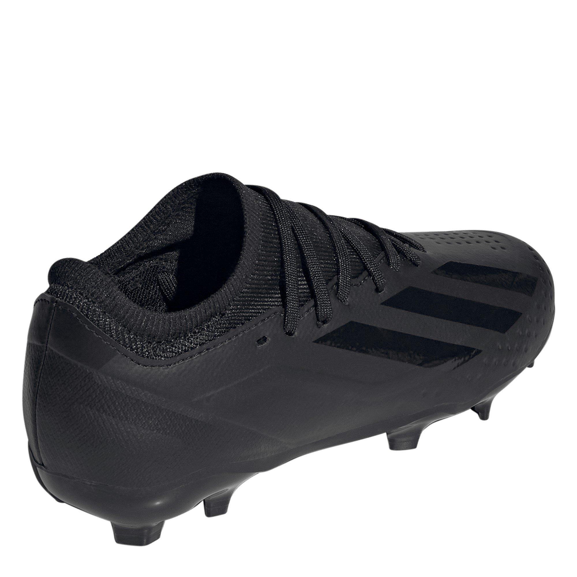 Black/Black - adidas - X Crazyfast League Childrens Firm Ground Boots - 4