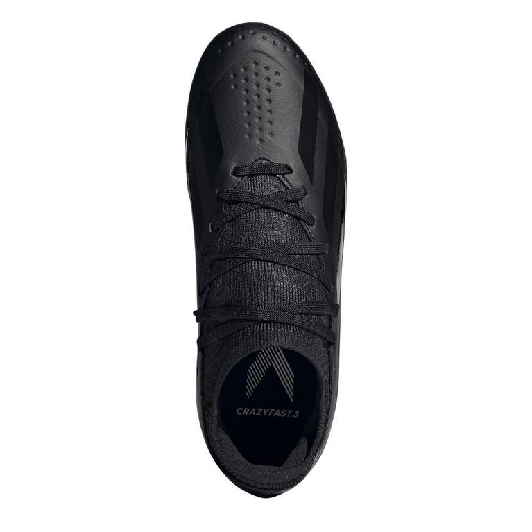 Noir/Noir - adidas - logo medallion leather sandals - 5