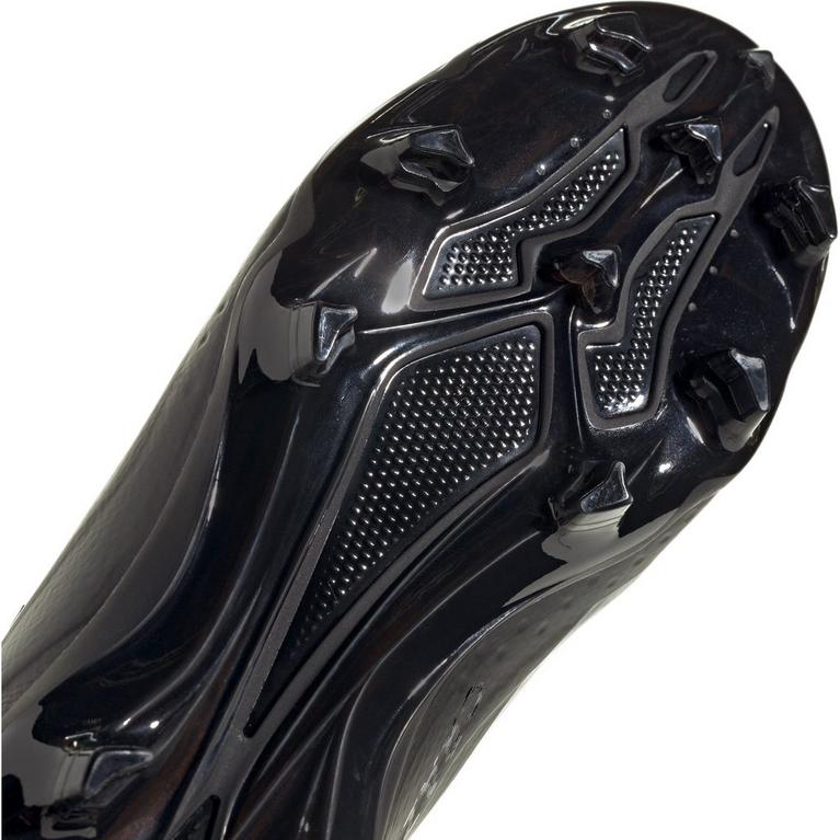 Noir/Noir - adidas - logo medallion leather sandals - 7