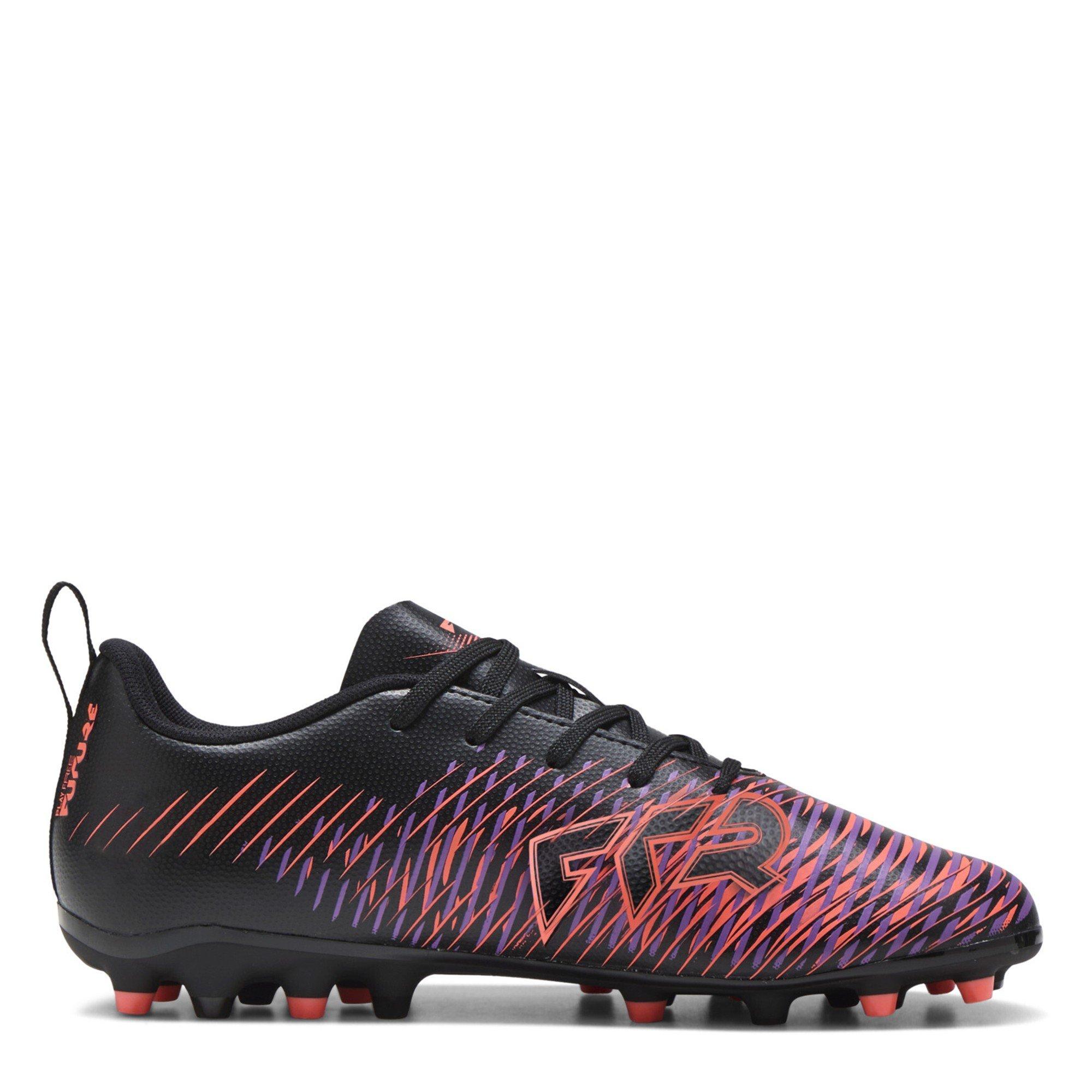 Black-Wh - Puma - Kids' League Indoor Football Boots - 4