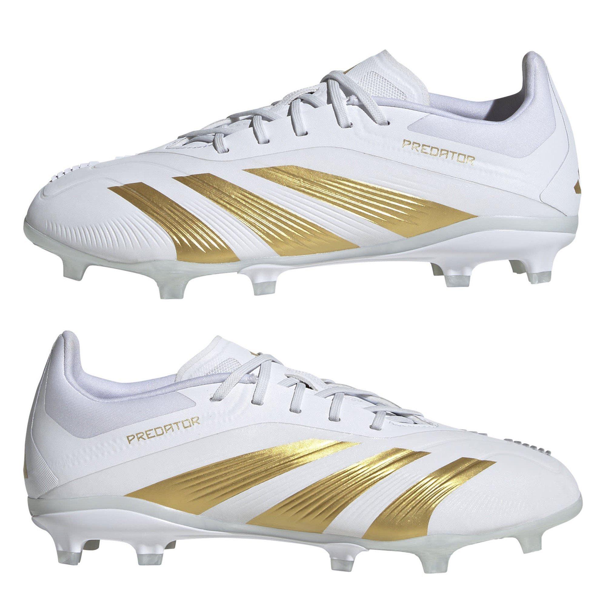 scarpe bianche - adidas - Predator Elite Juniors Firm Ground Football Boots - 9