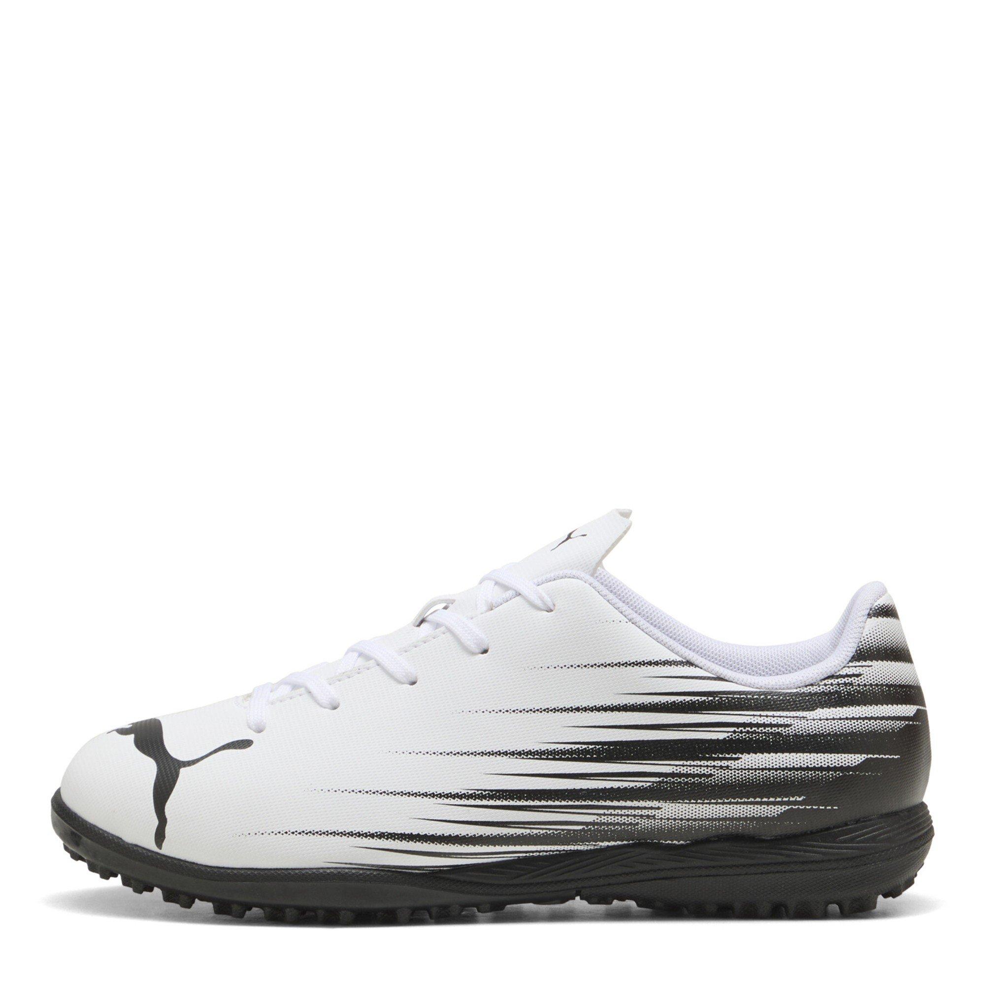 White-Bl - Puma - Kids' Attacanto II TT Astro Turf Football Boots - 2