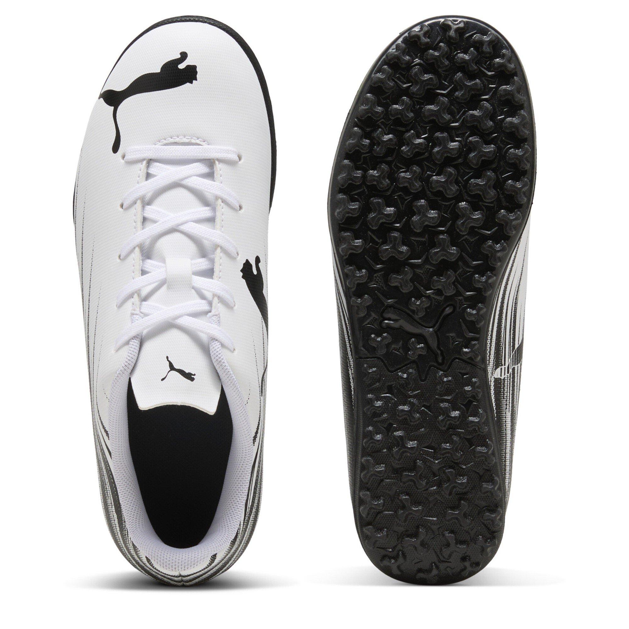 White-Bl - Puma - Kids' Attacanto II TT Astro Turf Football Boots - 3