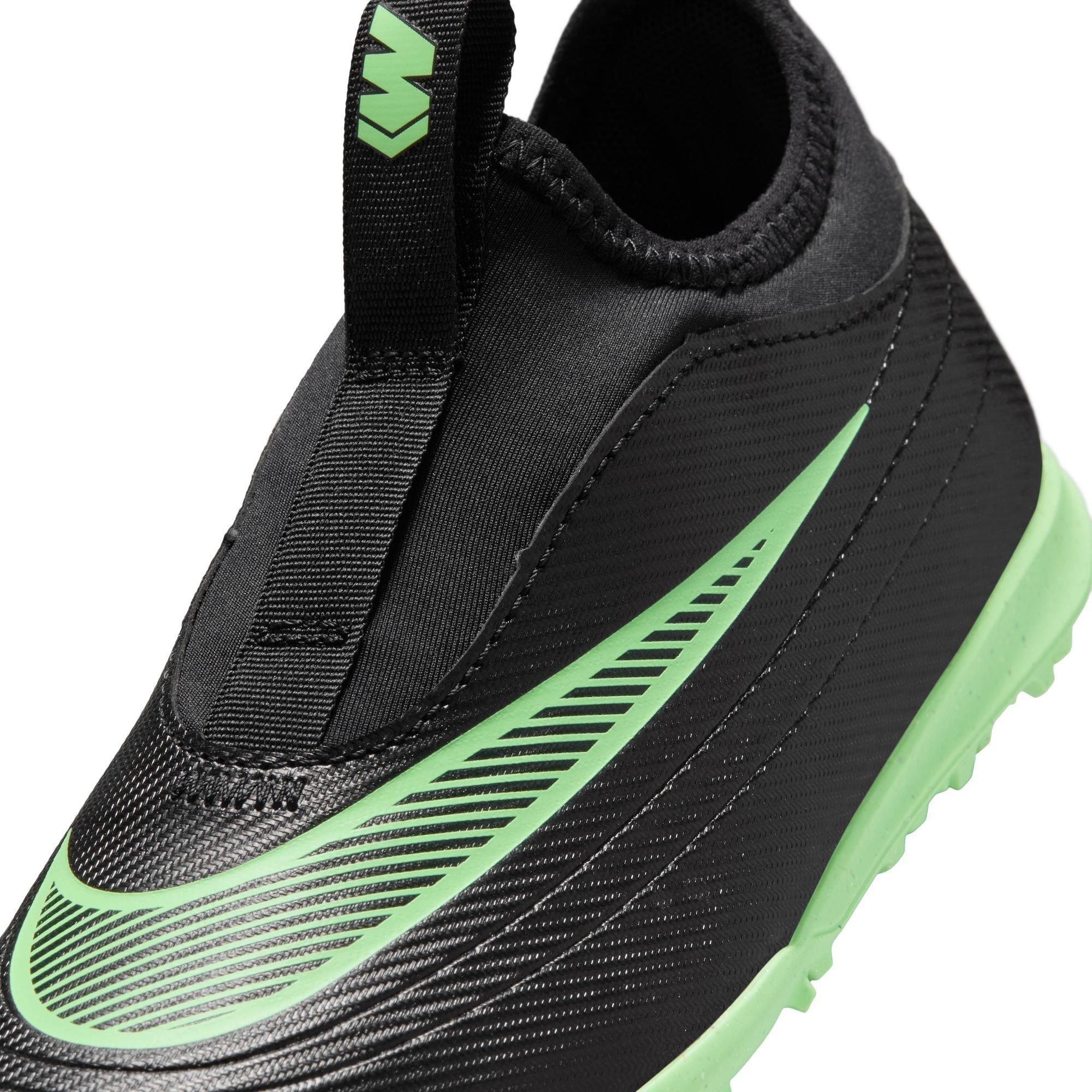 Black/Green - Nike - Kids' Mercurial Astro Turf Football Boot - 7