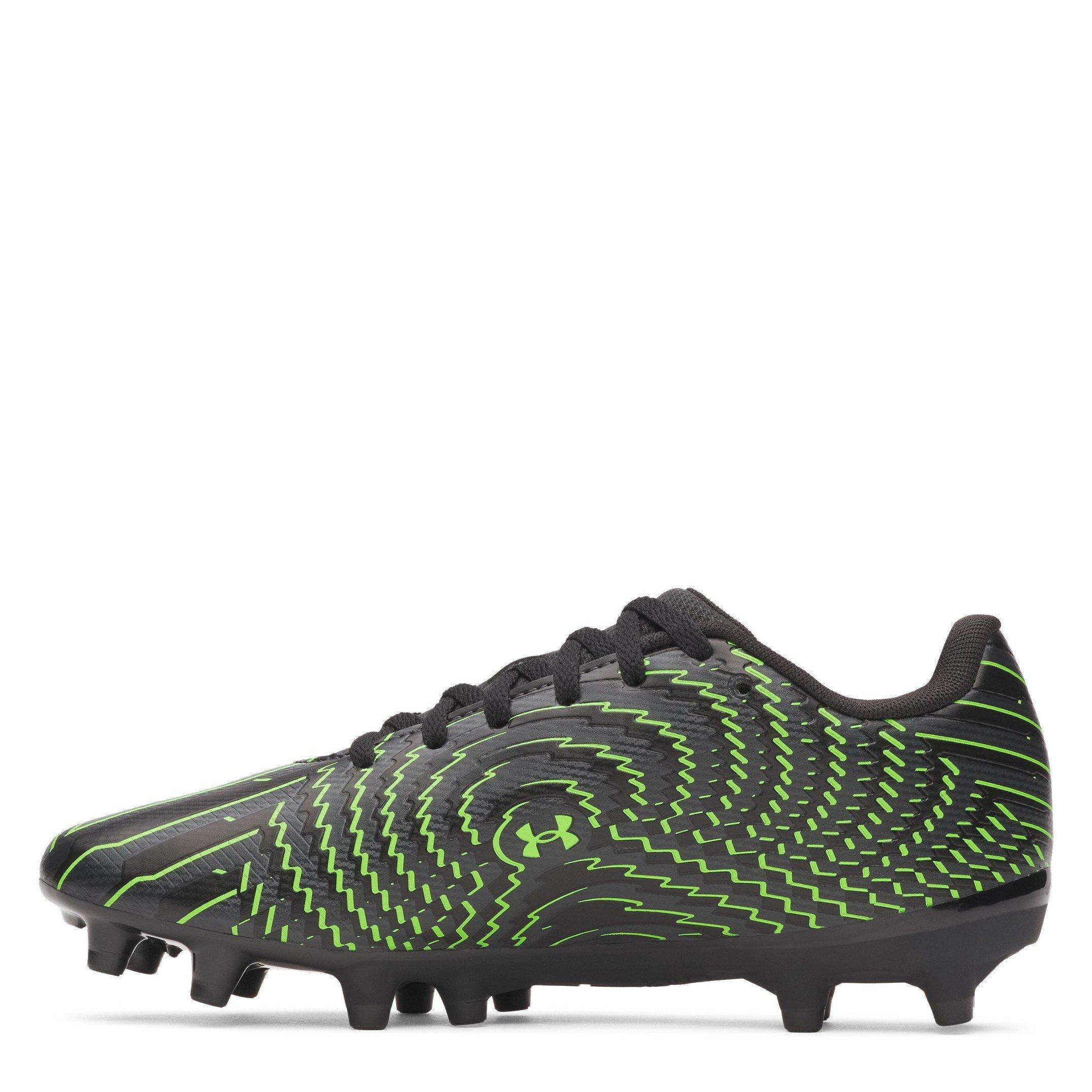 Crno/sive - Under Armour - Kids' Football Boots - 2