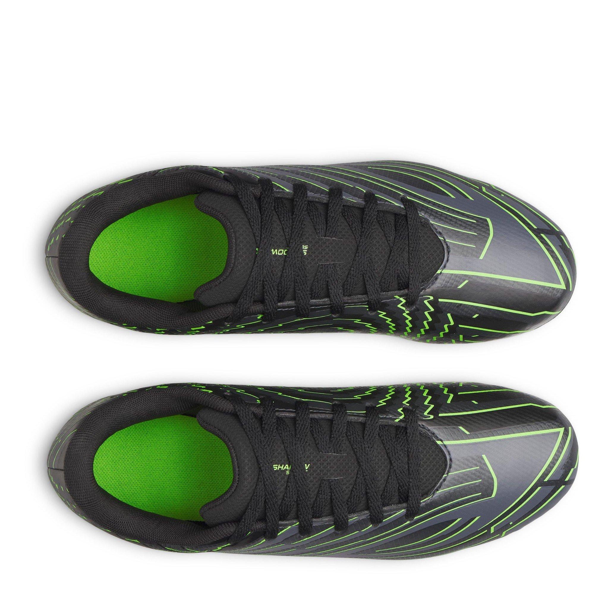 Crno/sive - Under Armour - Kids' Football Boots - 4