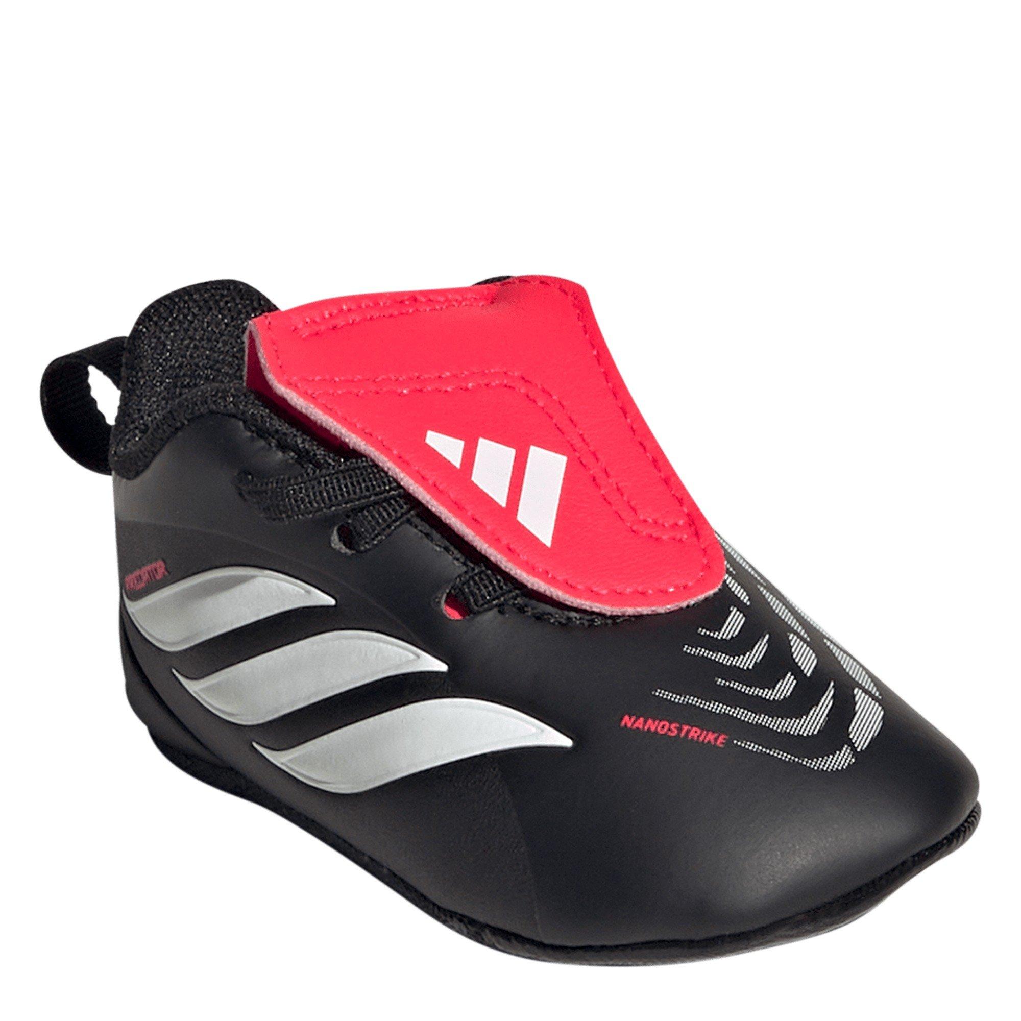 Negro/Rojo - adidas - Predator Crib Astro Turf Football Boots - 3