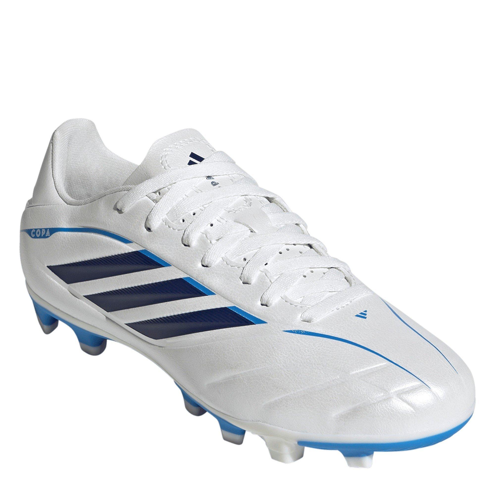 Wht/Blk/Blu - adidas - Childrens adidas Copa Pure IV Club Firm Ground Football Boots - 3