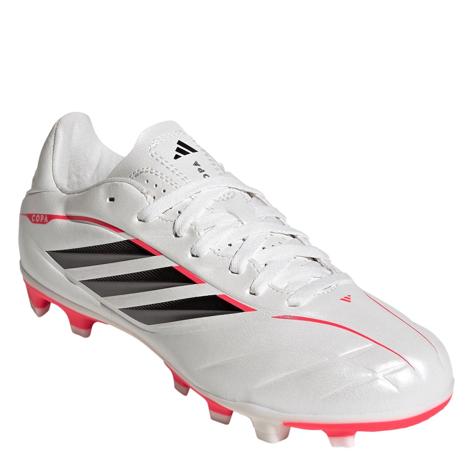 Silver/Black - adidas - Childrens adidas Copa Pure IV Club Firm Ground Football Boots - 3