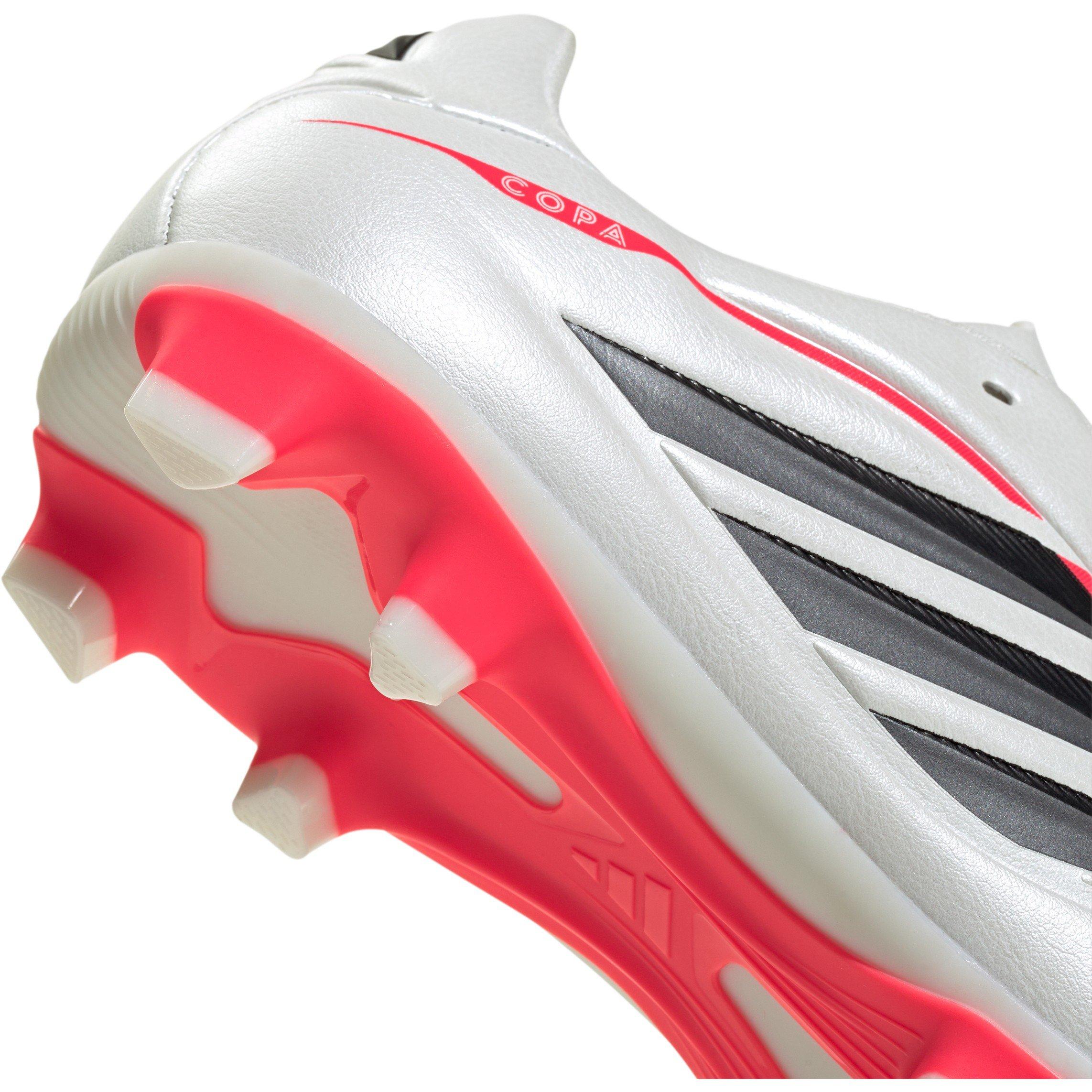 Silver/Black - adidas - Childrens adidas Copa Pure IV Club Firm Ground Football Boots - 7