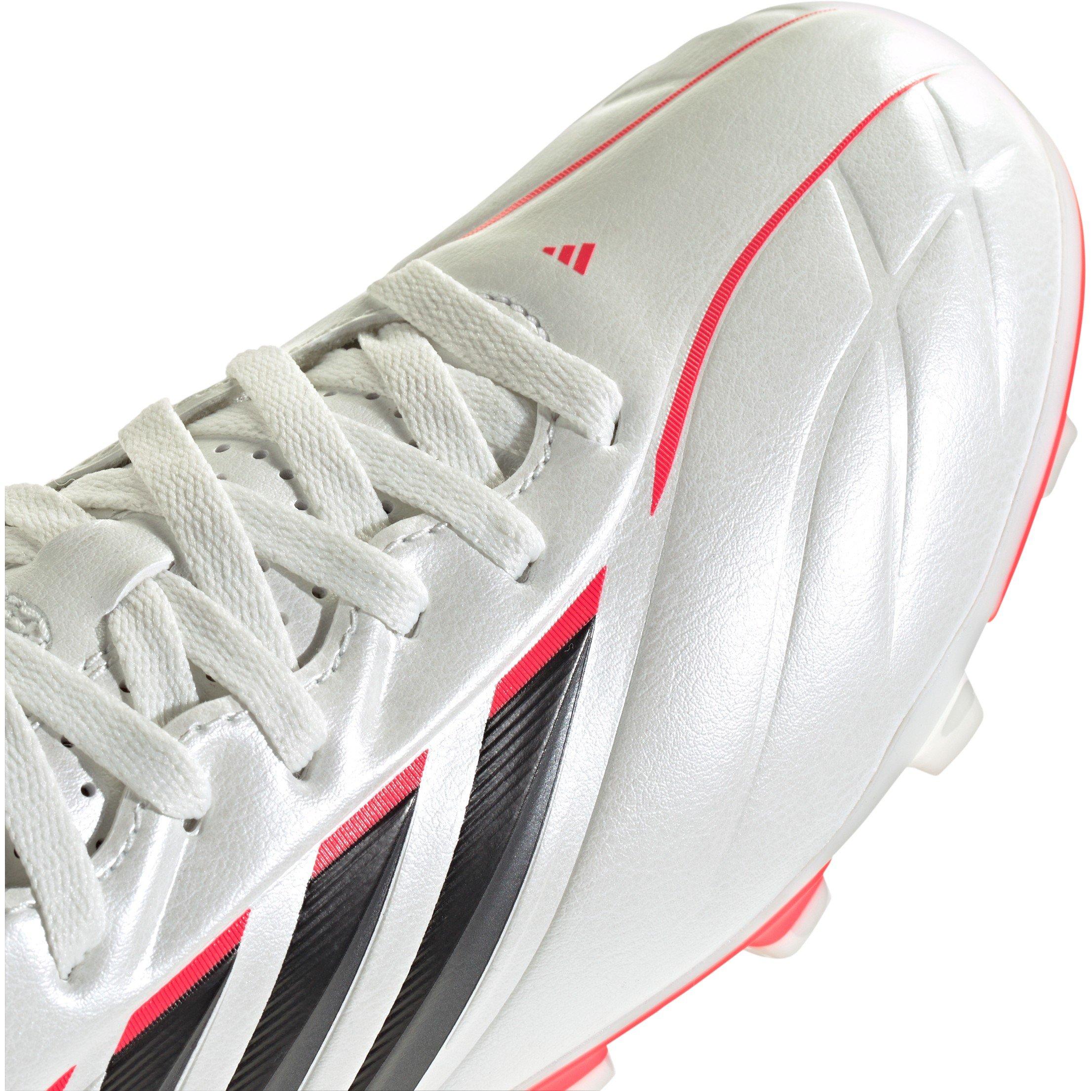 Silver/Black - adidas - Childrens adidas Copa Pure IV Club Firm Ground Football Boots - 8