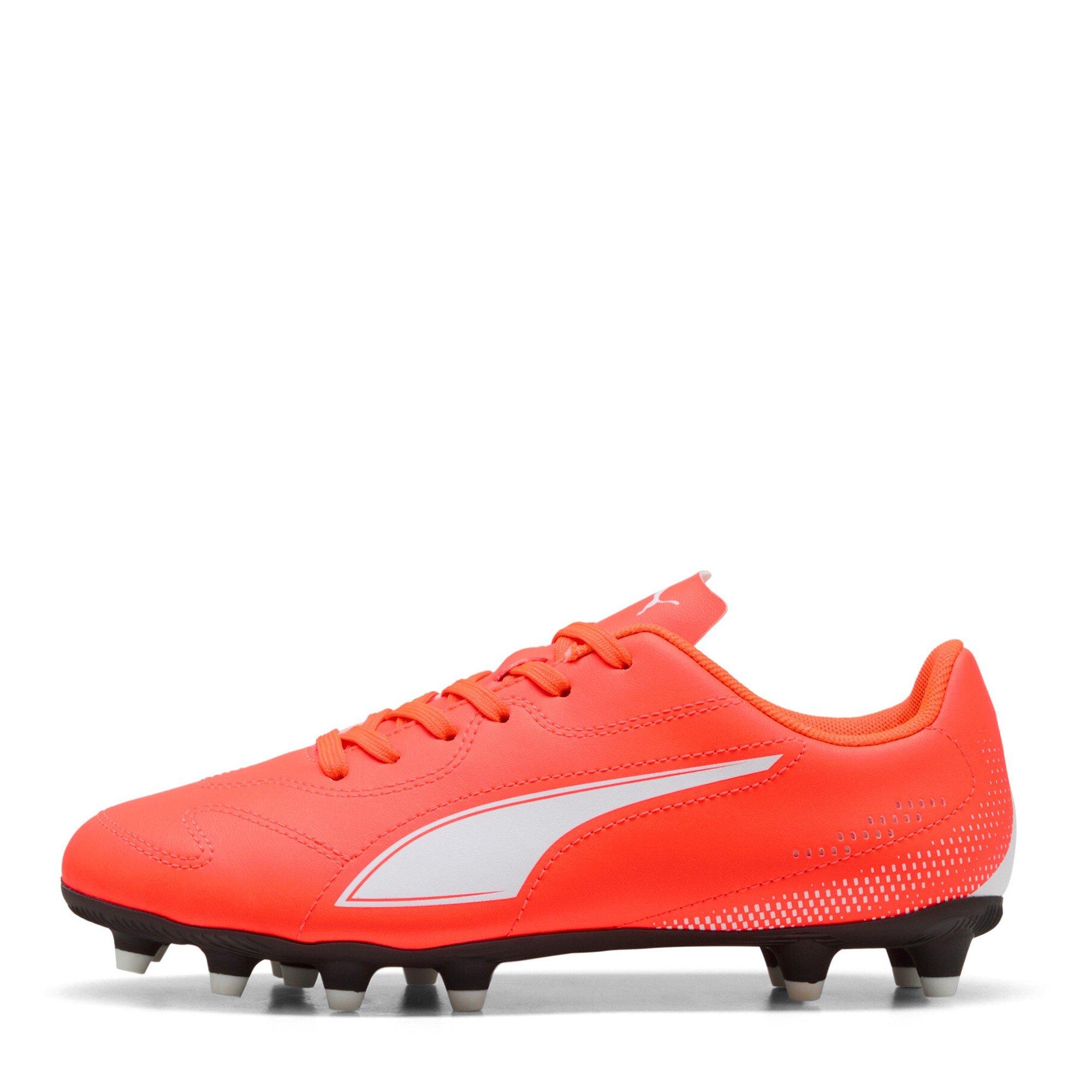Glowing Red-W - Puma - Kids' Firm Ground Football Boots - 2