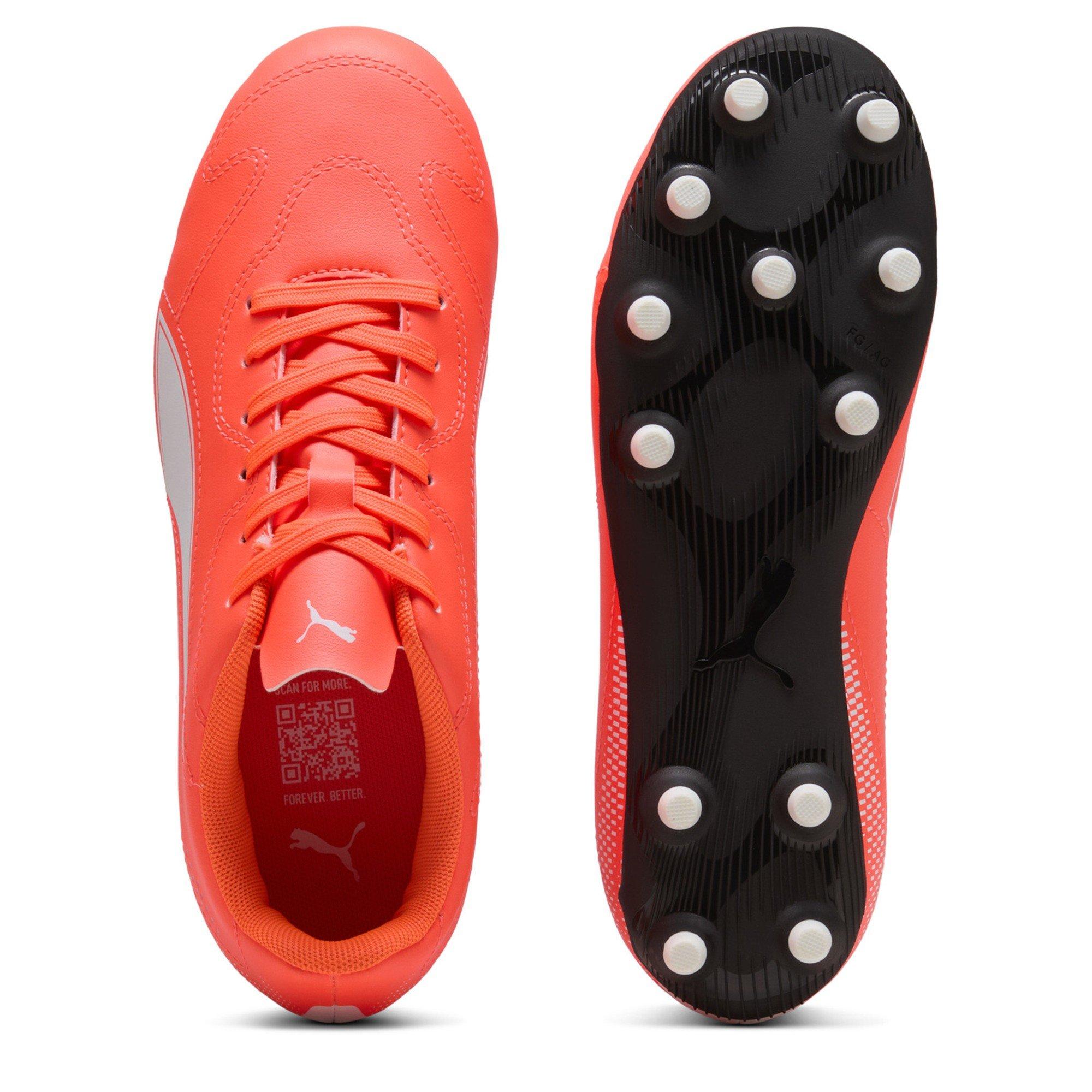 Glowing Red-W - Puma - Kids' Firm Ground Football Boots - 3