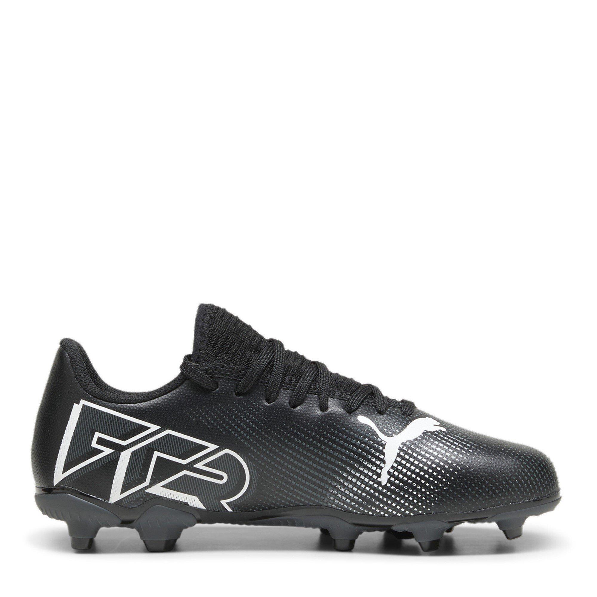 Black/White - Puma - Future 7 Play Firm Ground Football Boots - 4