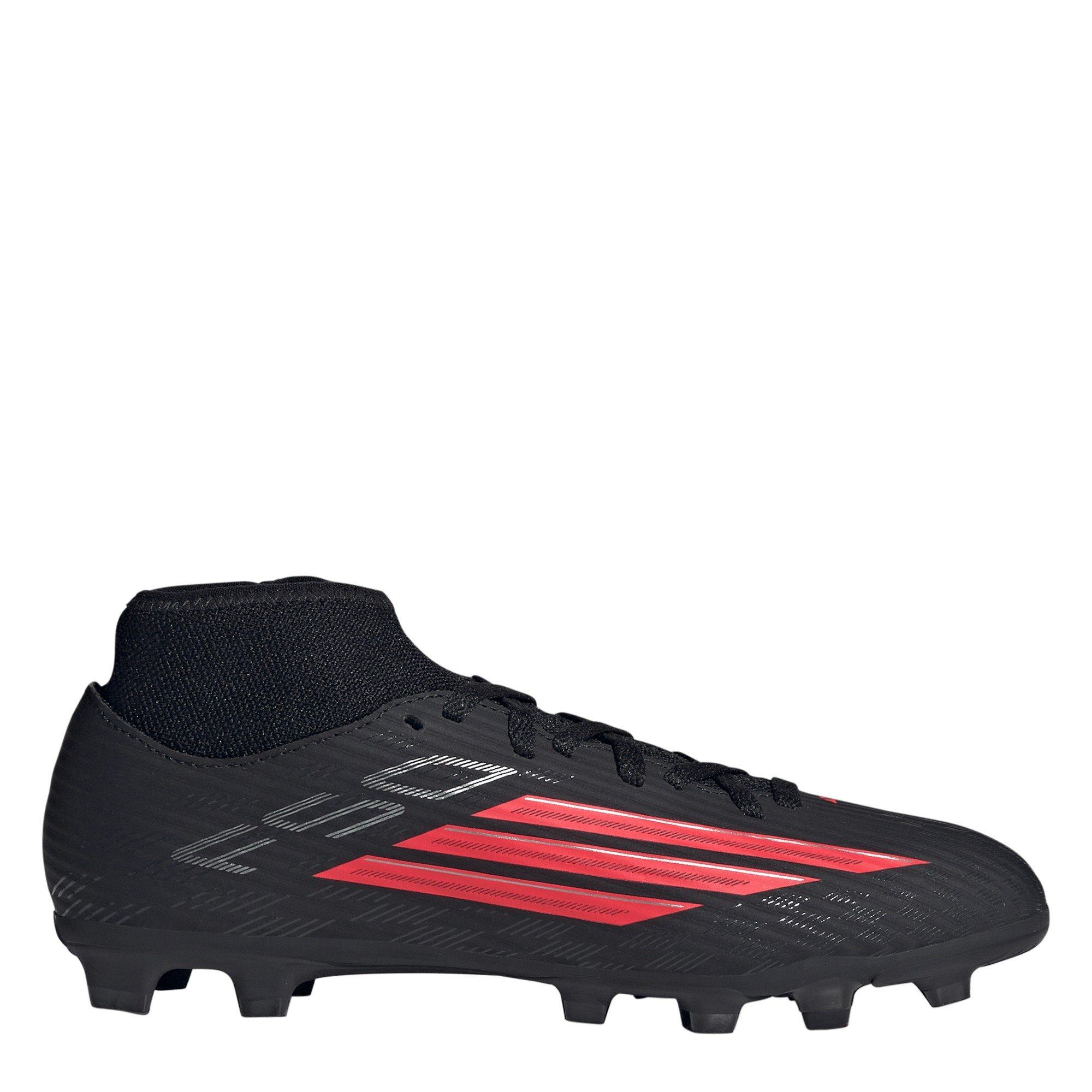adidas Kids' F50 Club Mid Cut F50 Firm Ground Football Boots