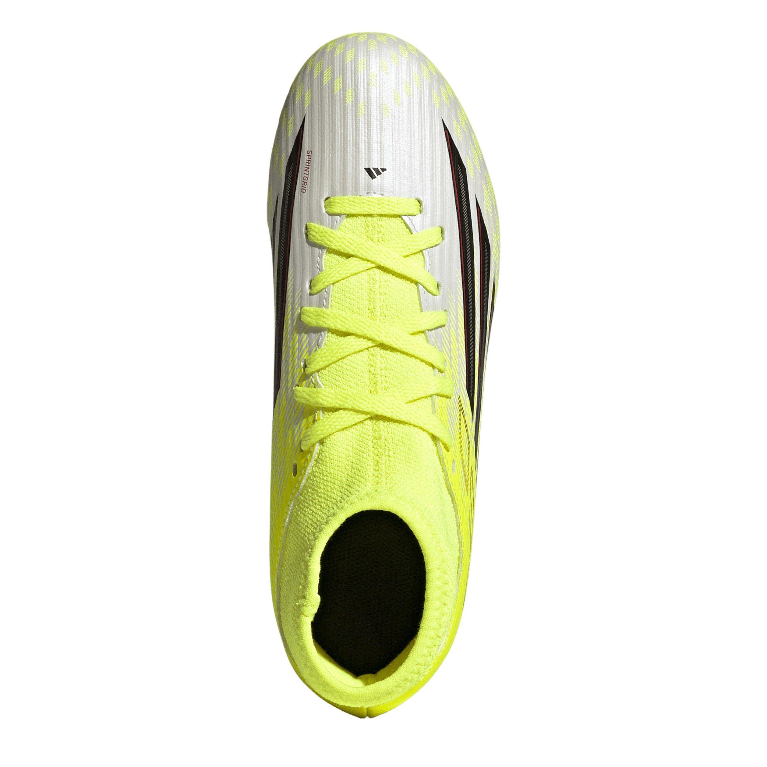 Solar Yellow - adidas - F50 Club Mid Cut F50 Firm Ground Football Boots - 5