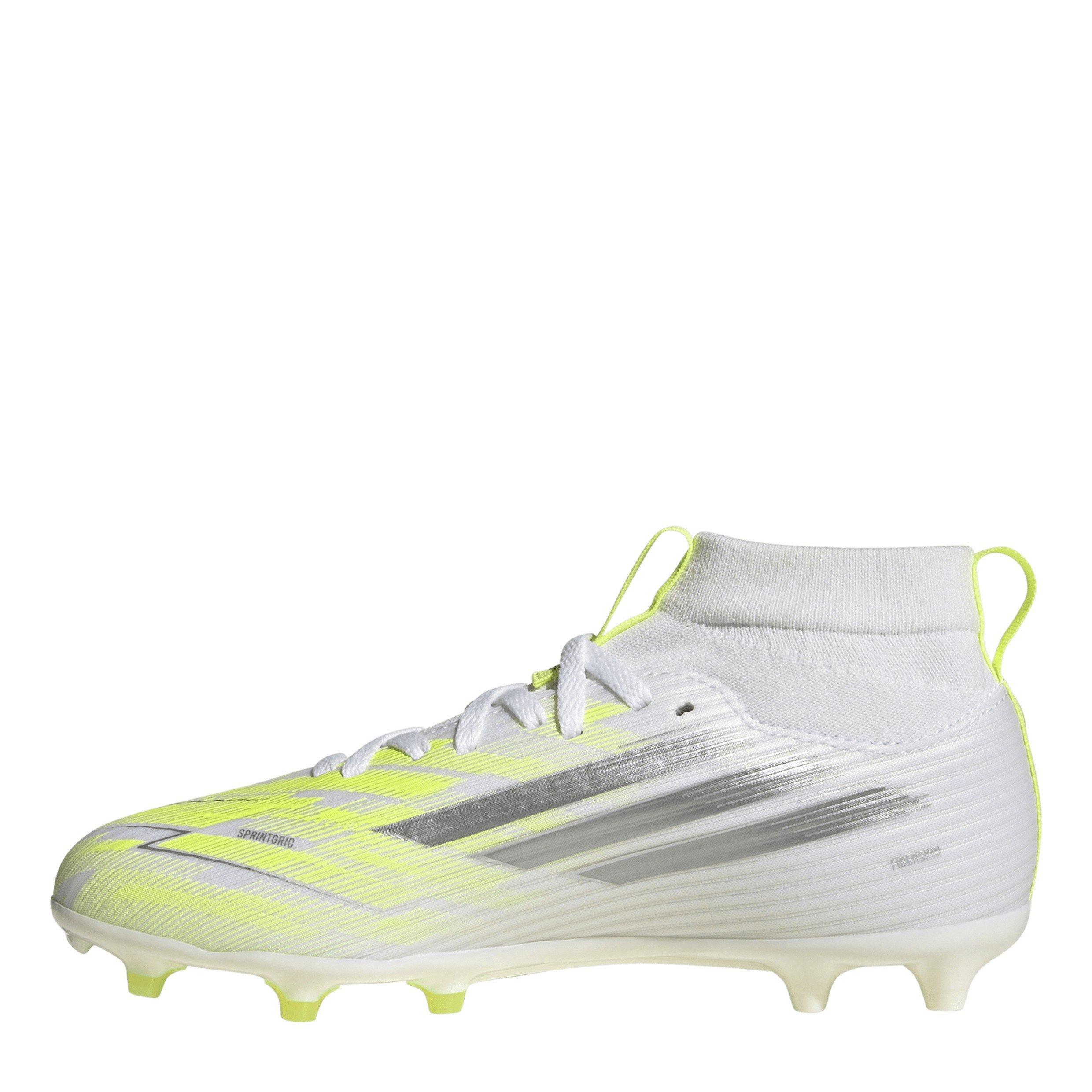 Solar Yellow - adidas - Childrens adidas F50 Sparkfusion League Firm Ground Football Boots - 2