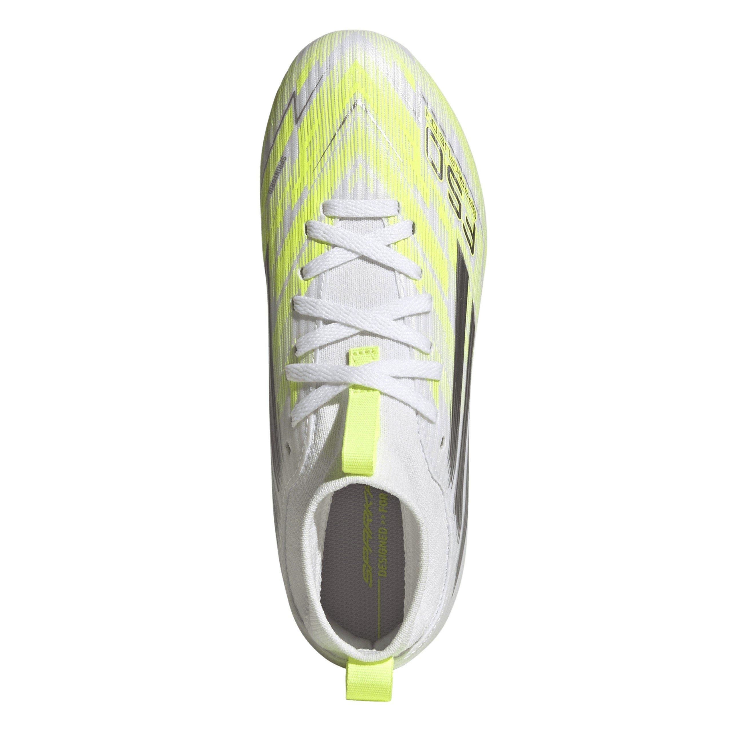 Solar Yellow - adidas - Childrens adidas F50 Sparkfusion League Firm Ground Football Boots - 5