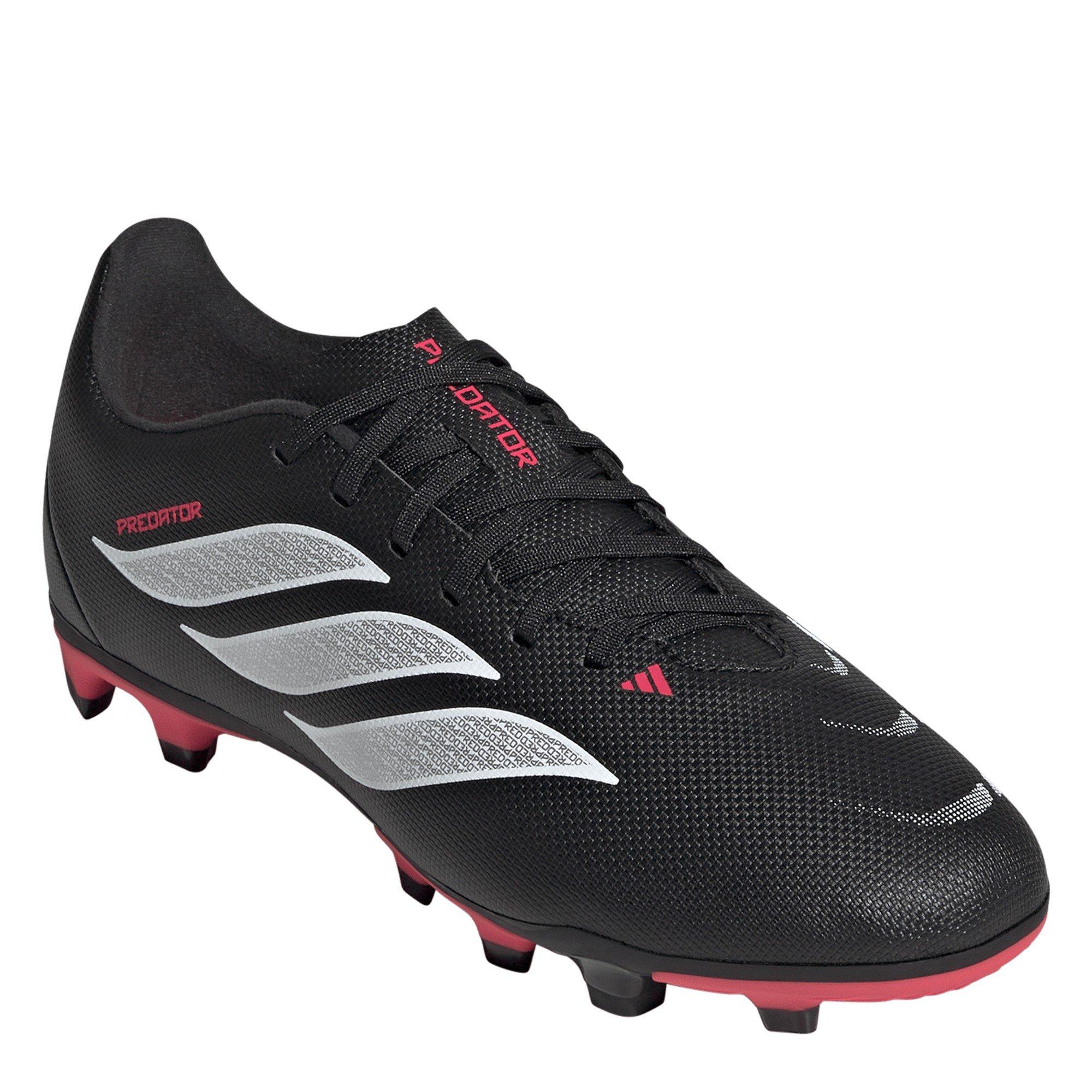 Black/Red - adidas - Childrens adidas Predator Club Firm Ground Football Boots - 3