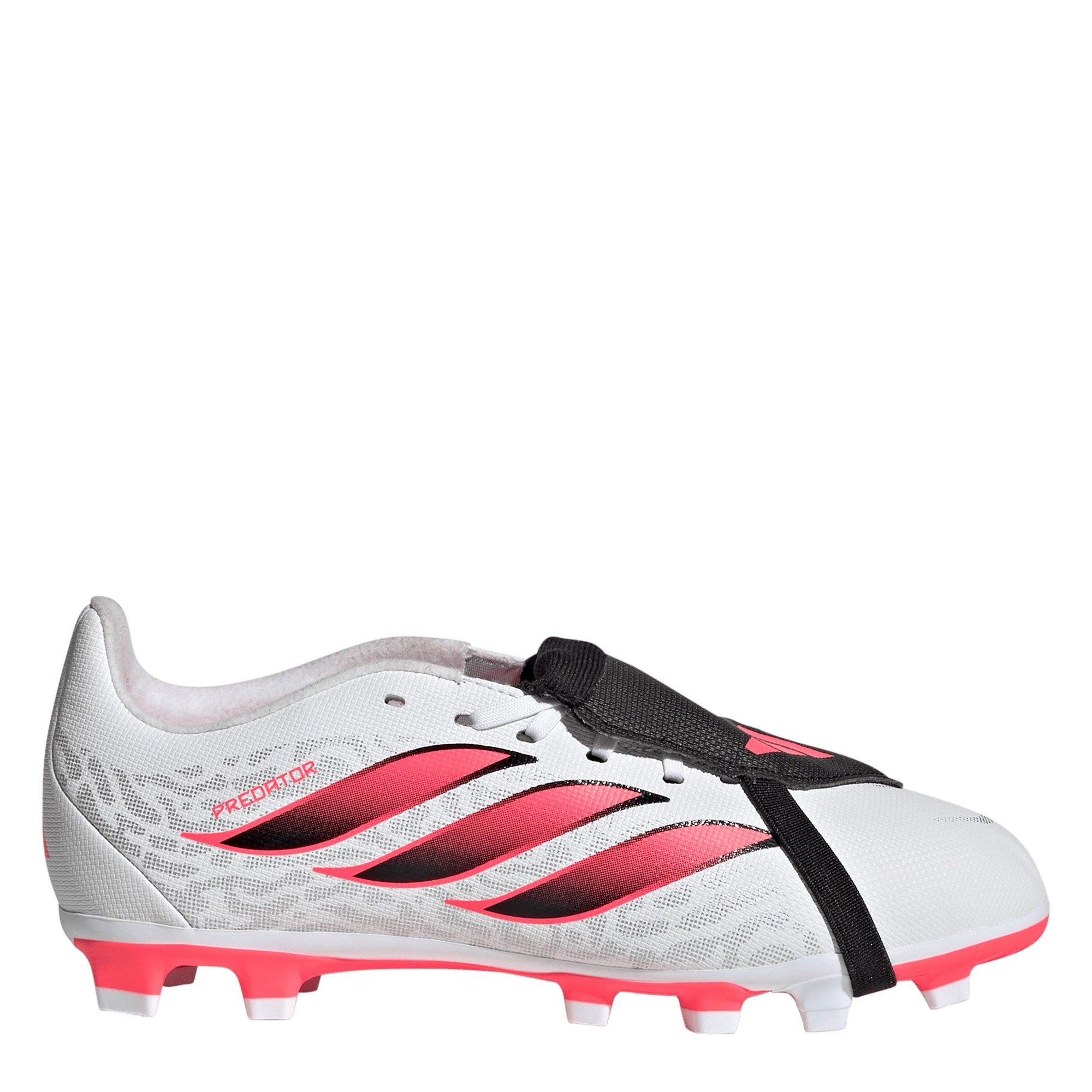Childrens adidas Predator Fold-Over Tongue Club Firm Ground Football Boots