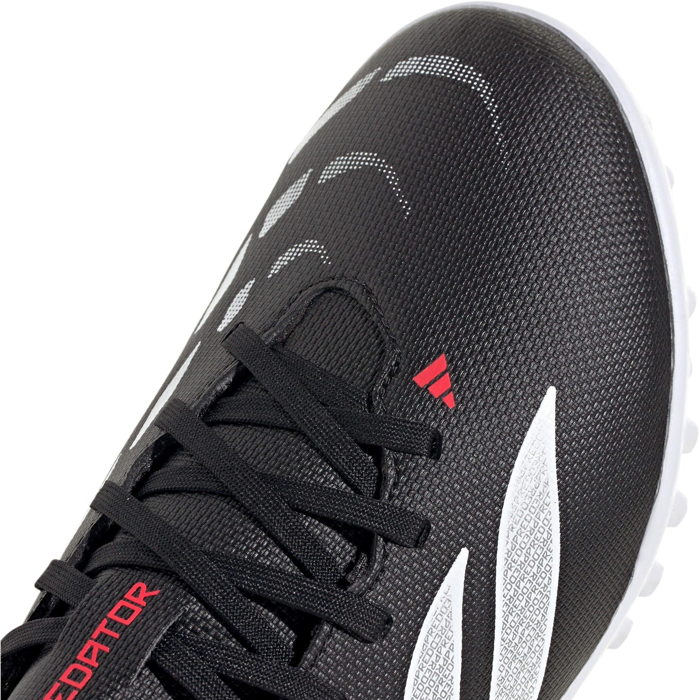Black/Red - adidas - Predator Club Childrens Astro Turf Football Boots - 8