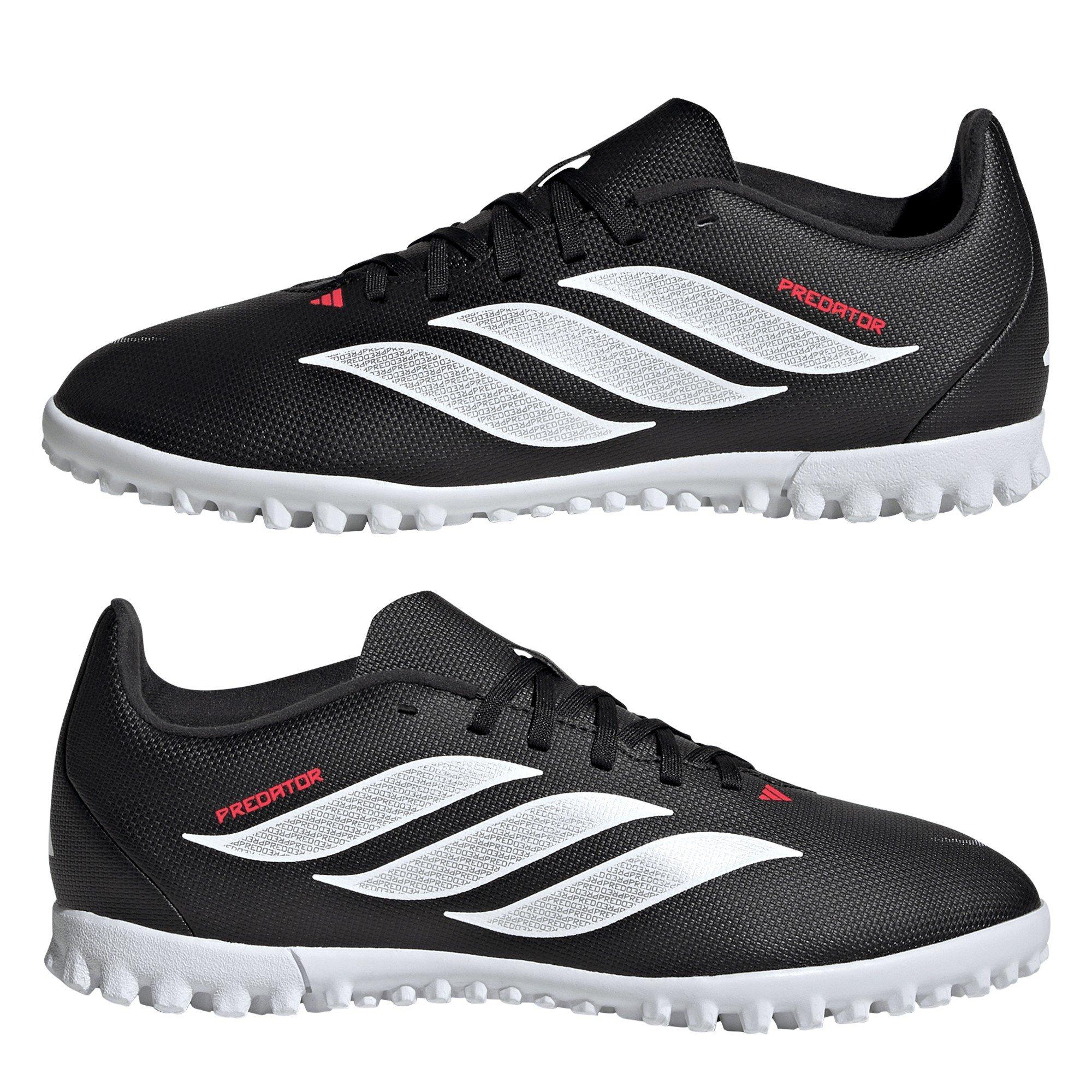 Black/Red - adidas - Predator Club Childrens Astro Turf Football Boots - 9