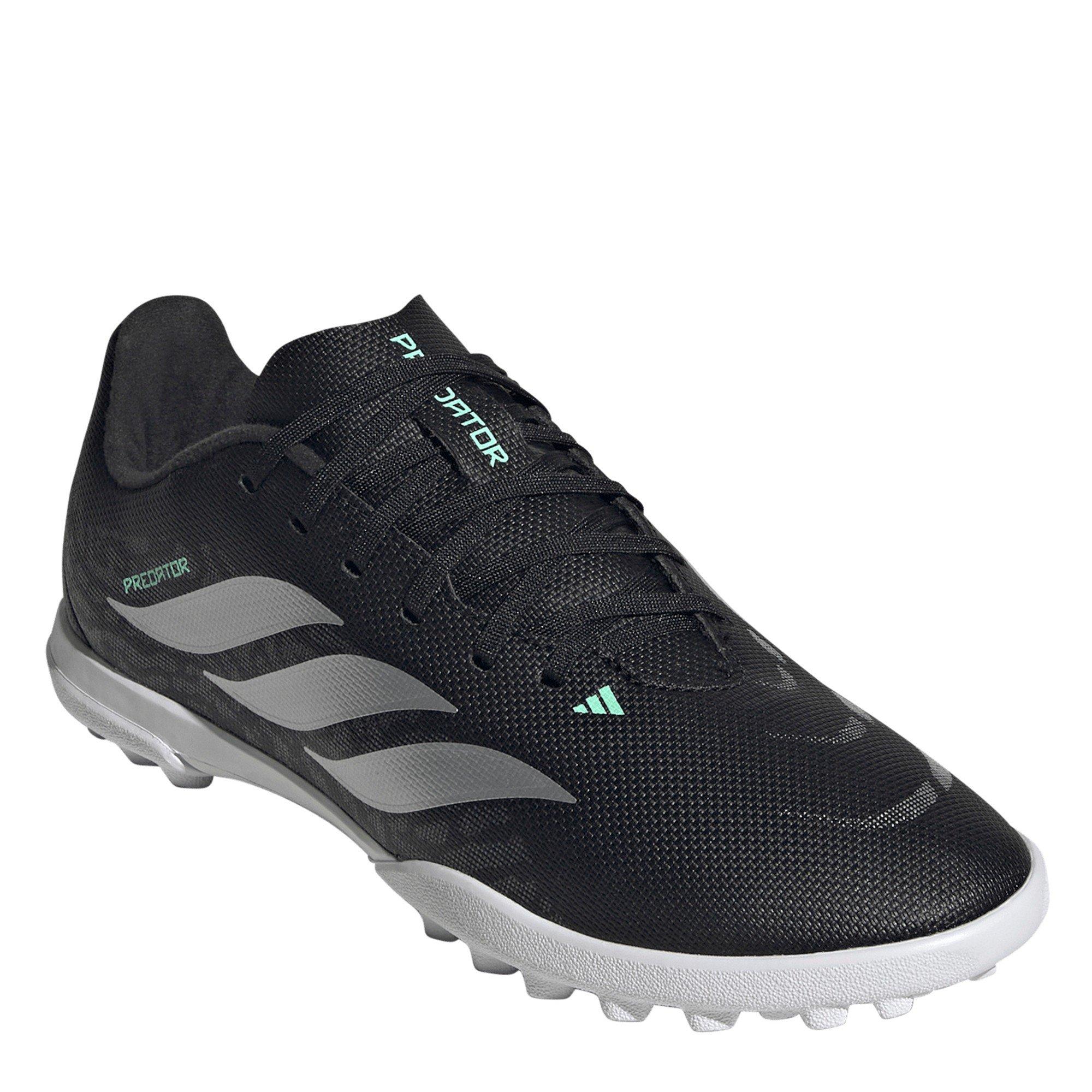 Crna/Mint - adidas - Kids' Predator Club Astro Turf Football Boots - 3