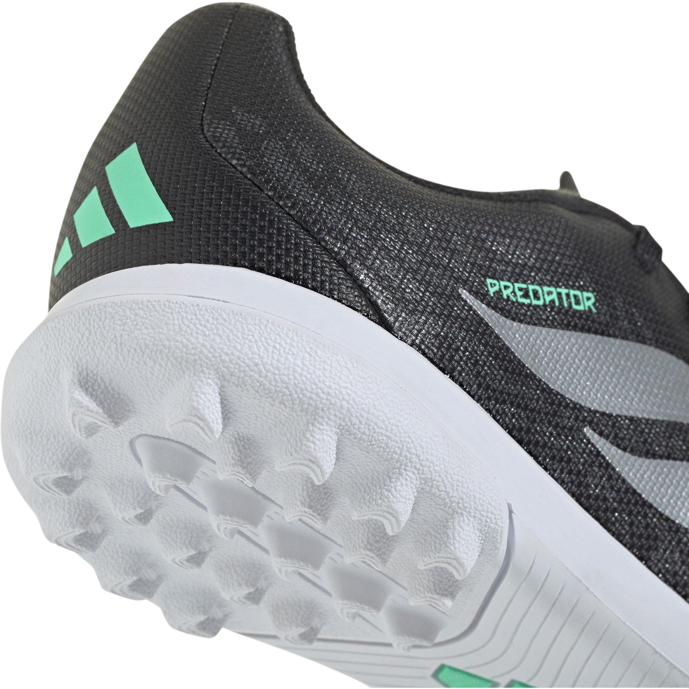Crna/Mint - adidas - Kids' Predator Club Astro Turf Football Boots - 8