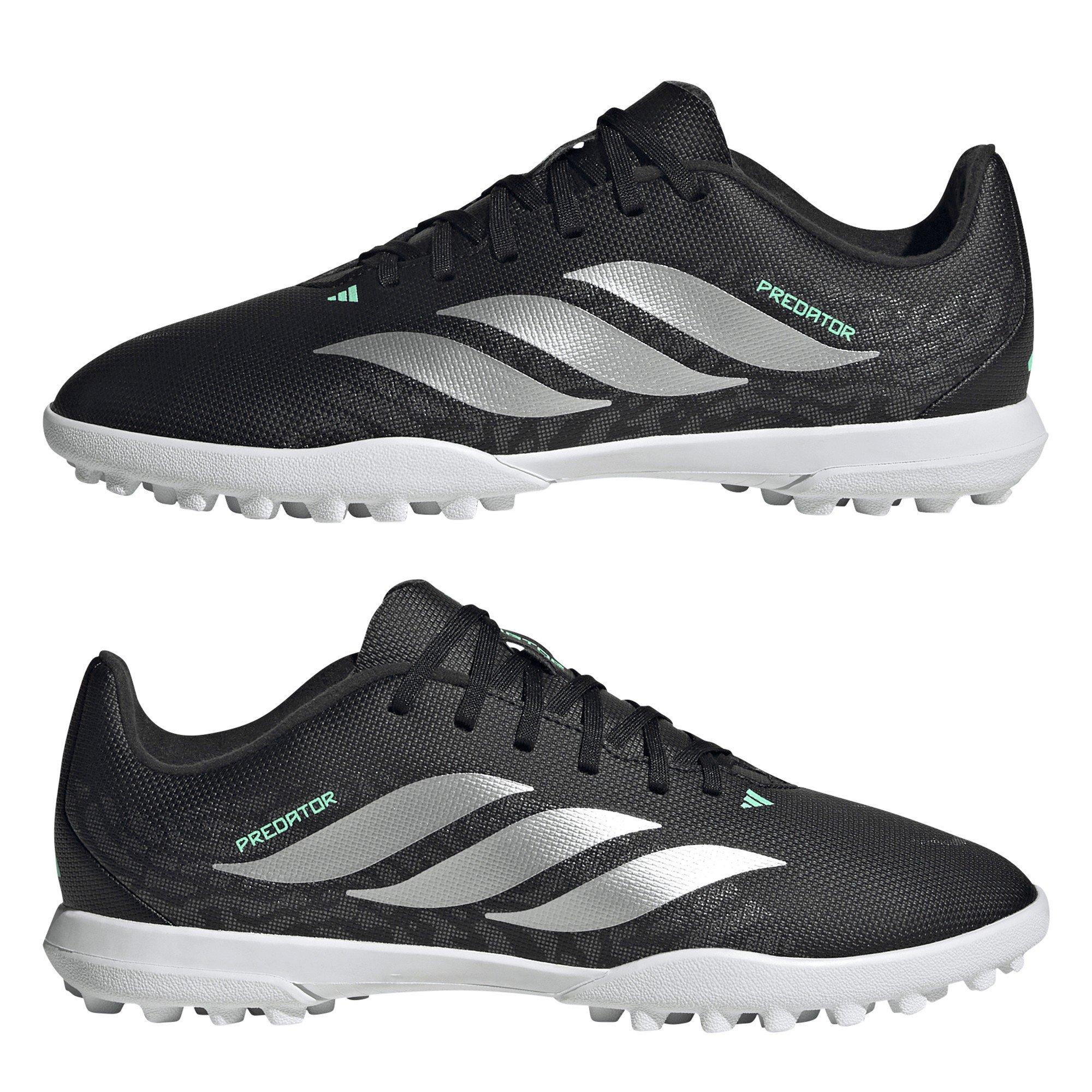 Crna/Mint - adidas - Kids' Predator Club Astro Turf Football Boots - 9