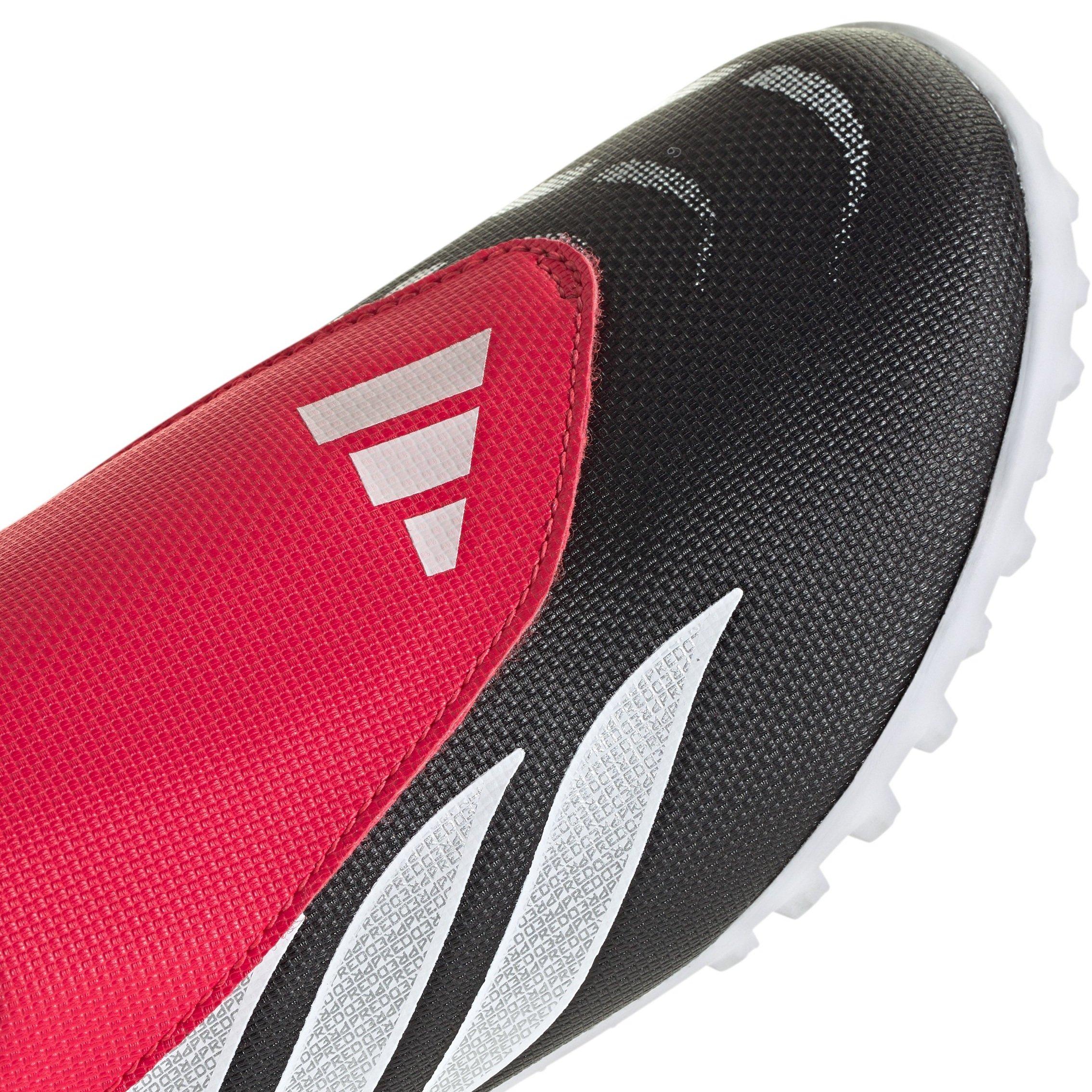 Black/Red - adidas - Predator Club Childrens Astro Turf Football Boots - 8