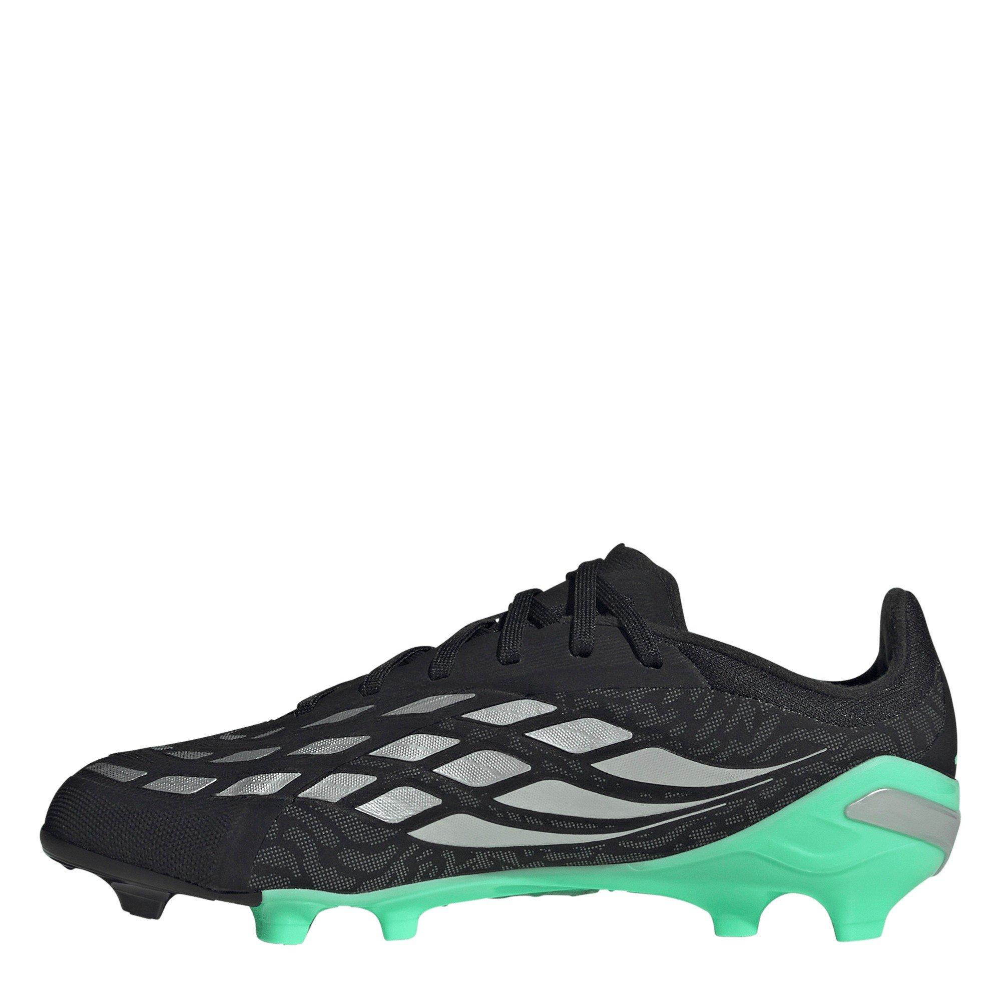 Schwarz/Minze - adidas - Childrens adidas Predator Elite Firm Ground Football Boots - 2