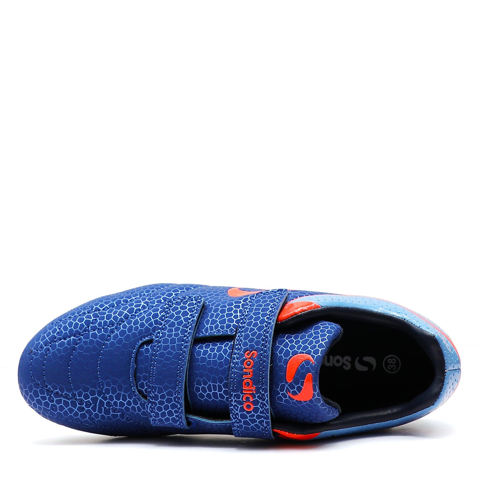 Navy/Blue - Sondico - SDSC153JR Junior Firm Ground Boots - 3