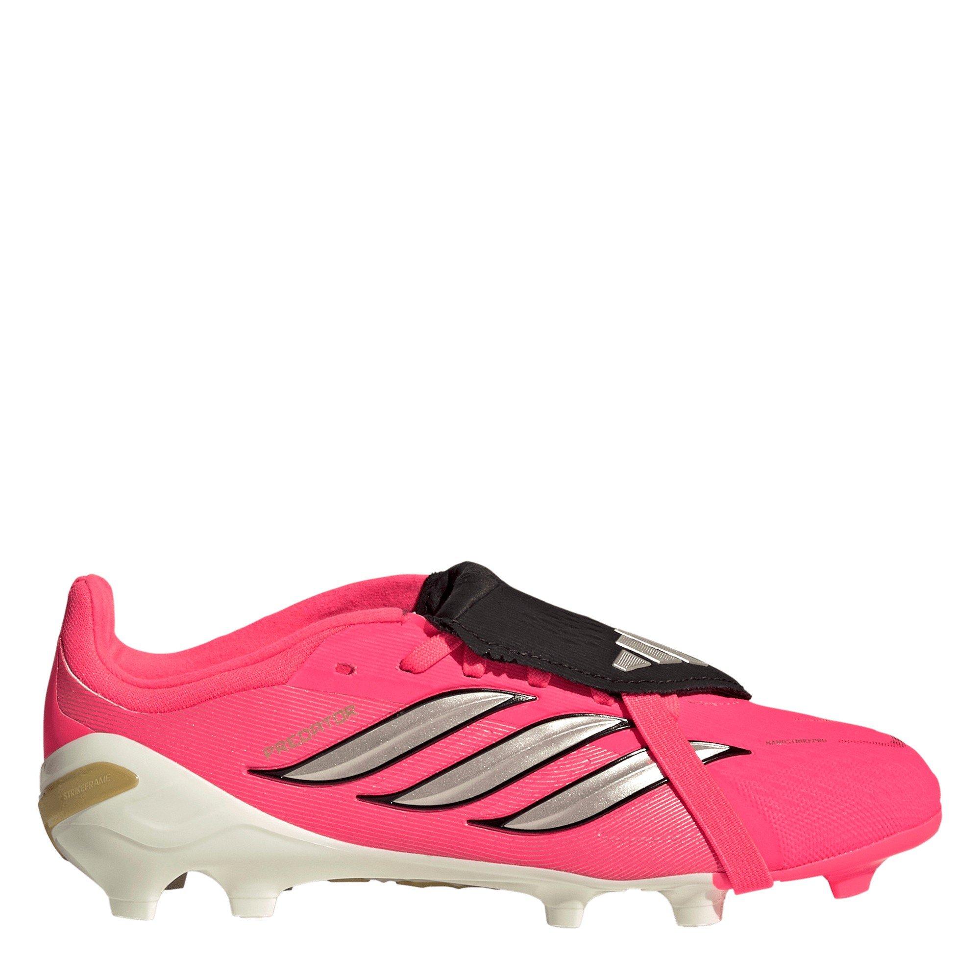 adidas Kids' Predator Elite Firm Ground Fold Over Tongue Football Boots