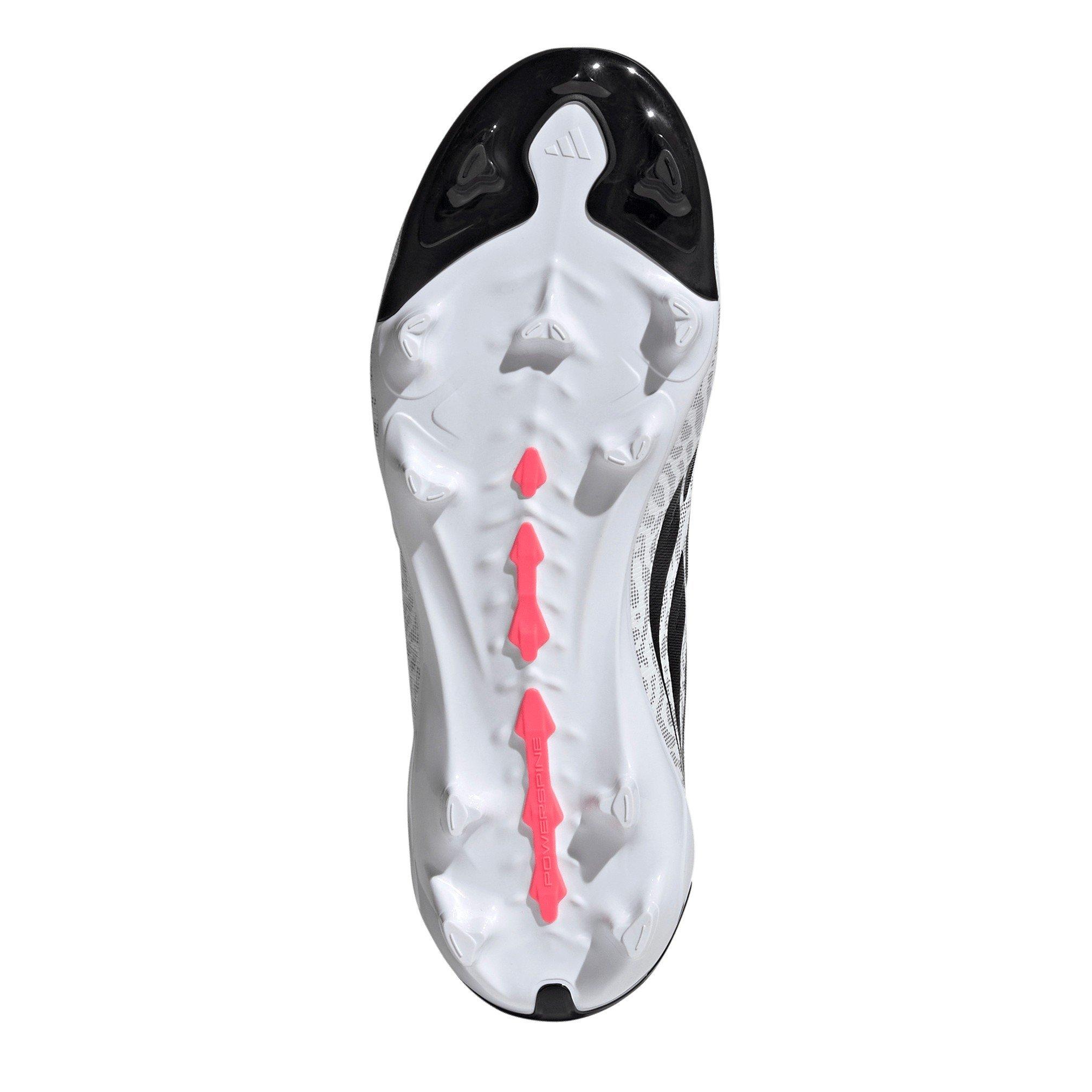 White/Coral - adidas - Childrens adidas Predator League Firm Ground Football Boots - 6
