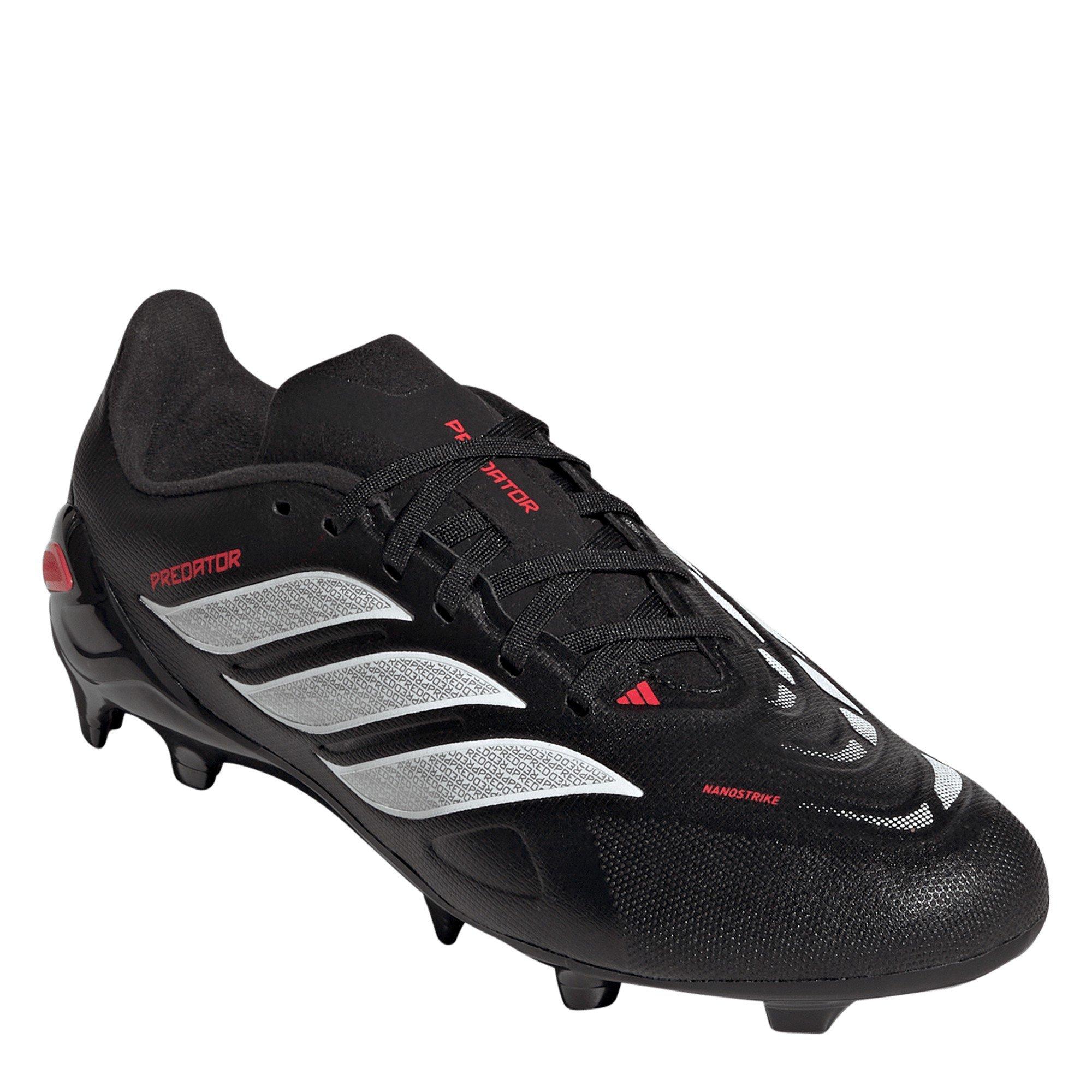 Black/Red - adidas - Childrens adidas Predator League Firm Ground Football Boots - 3