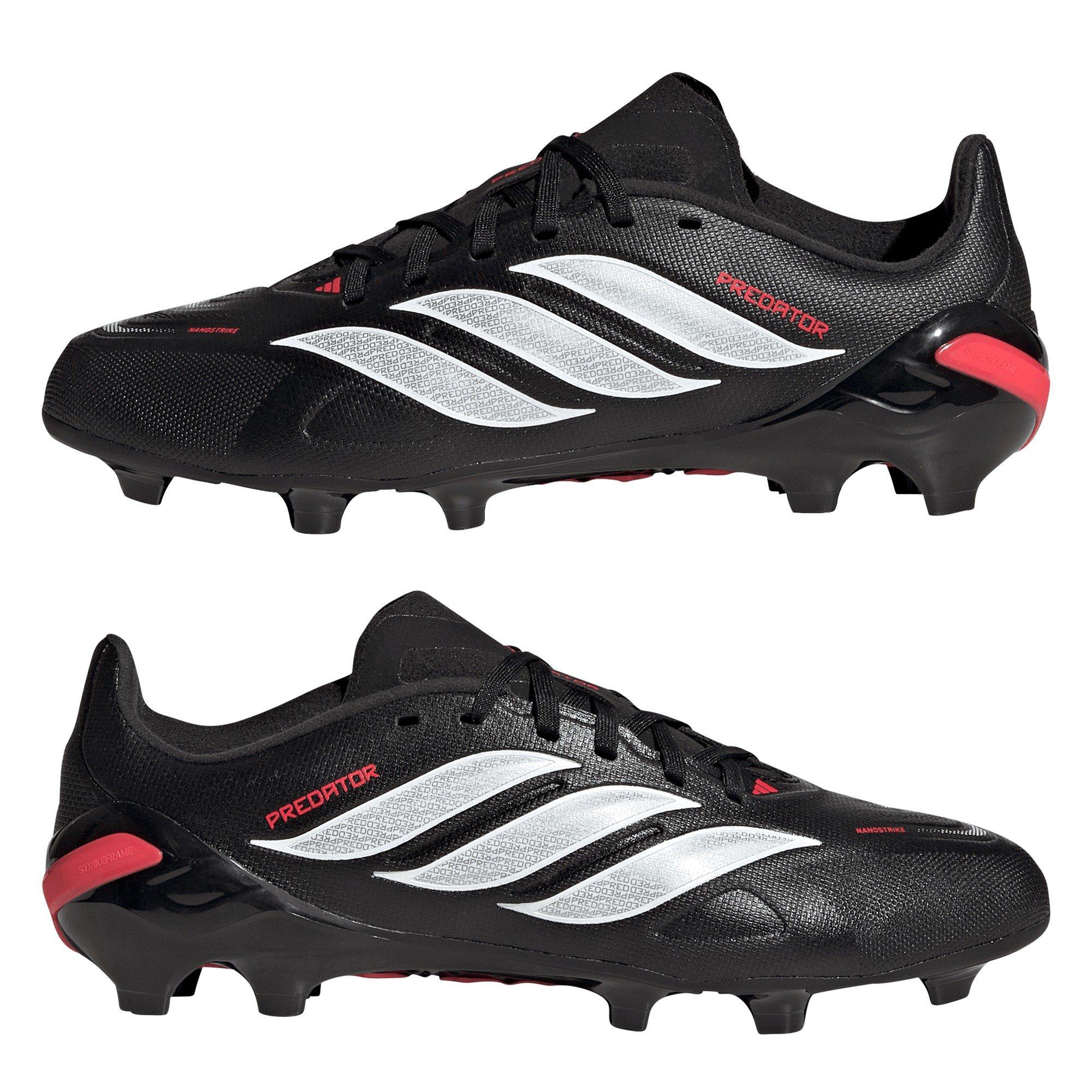 Black/Red - adidas - Childrens adidas Predator League Firm Ground Football Boots - 9