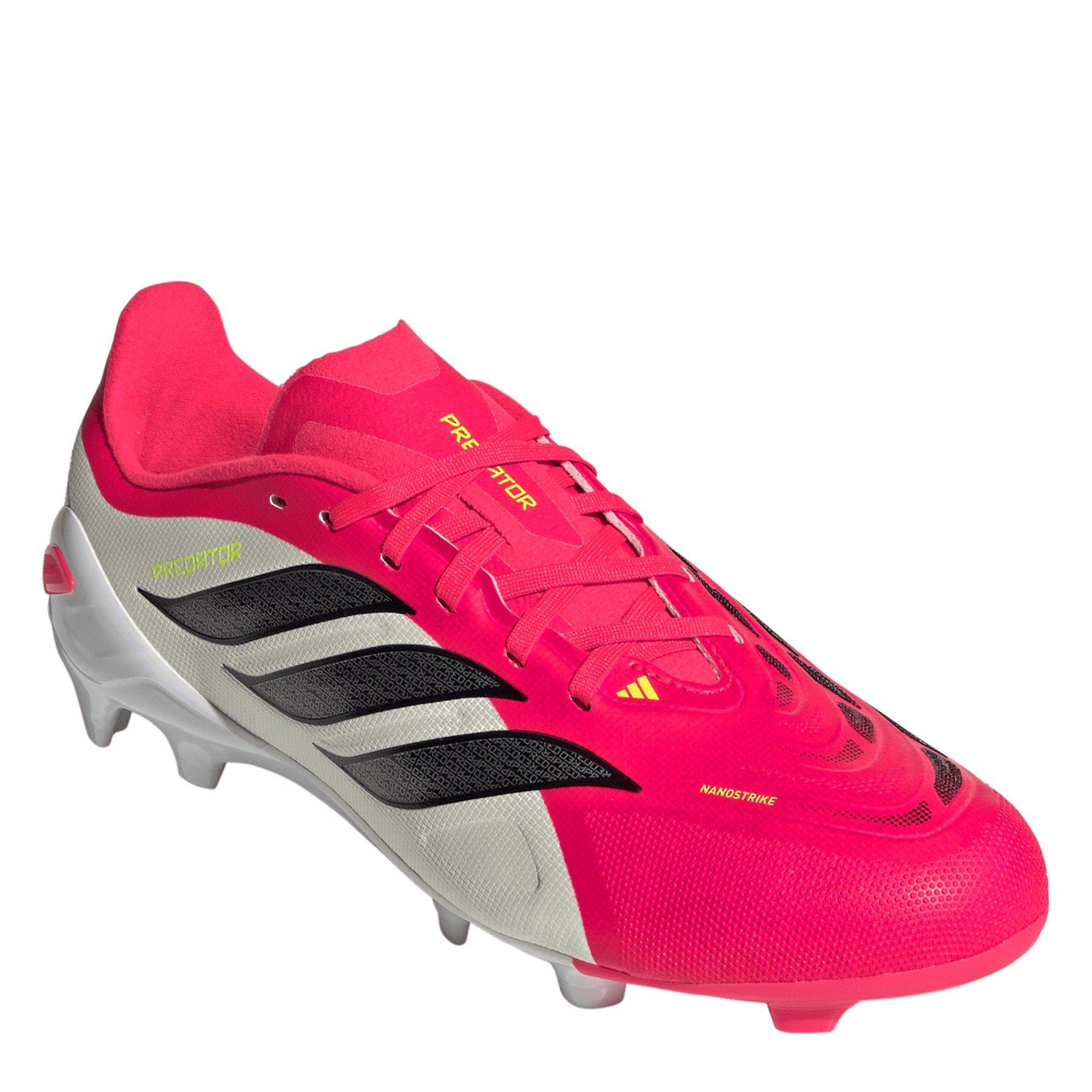 Crveno/Crno/Bijelo - adidas - Childrens adidas Predator League Firm Ground Football Boots - 3