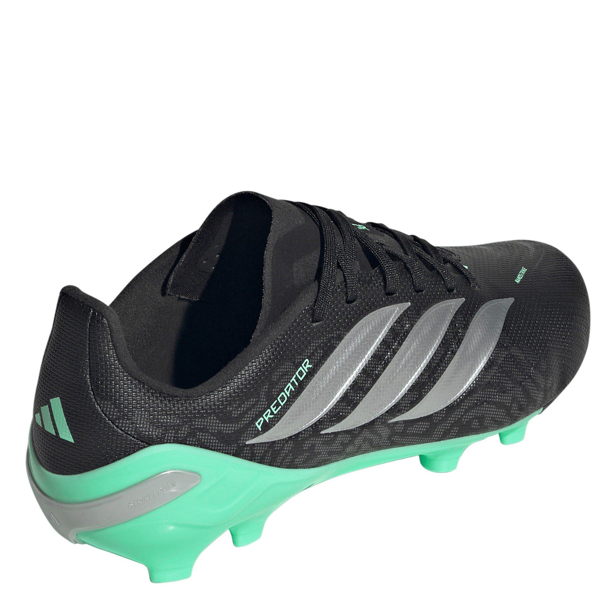 Schwarz/Mint - adidas - Childrens adidas Predator League Firm Ground Football Boots - 4