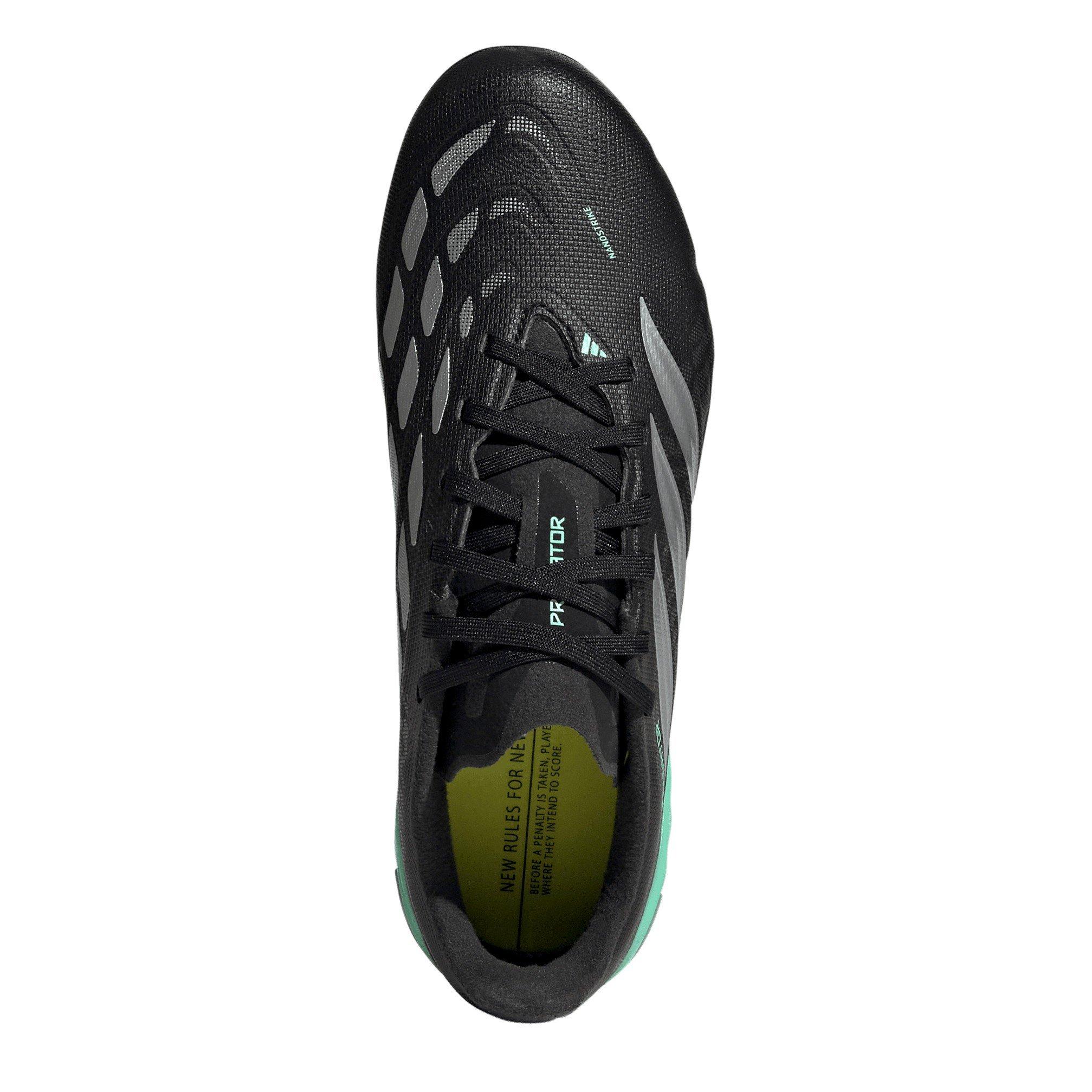 Schwarz/Mint - adidas - Childrens adidas Predator League Firm Ground Football Boots - 5
