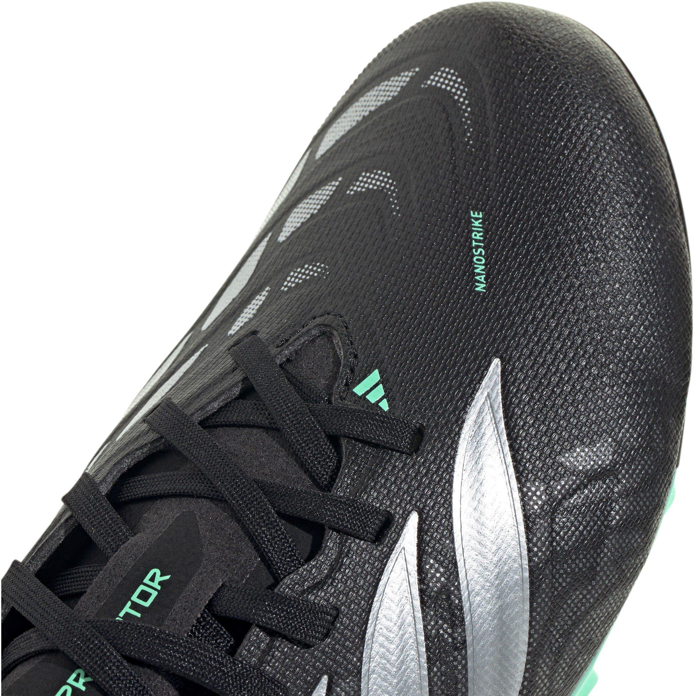 Schwarz/Mint - adidas - Childrens adidas Predator League Firm Ground Football Boots - 8