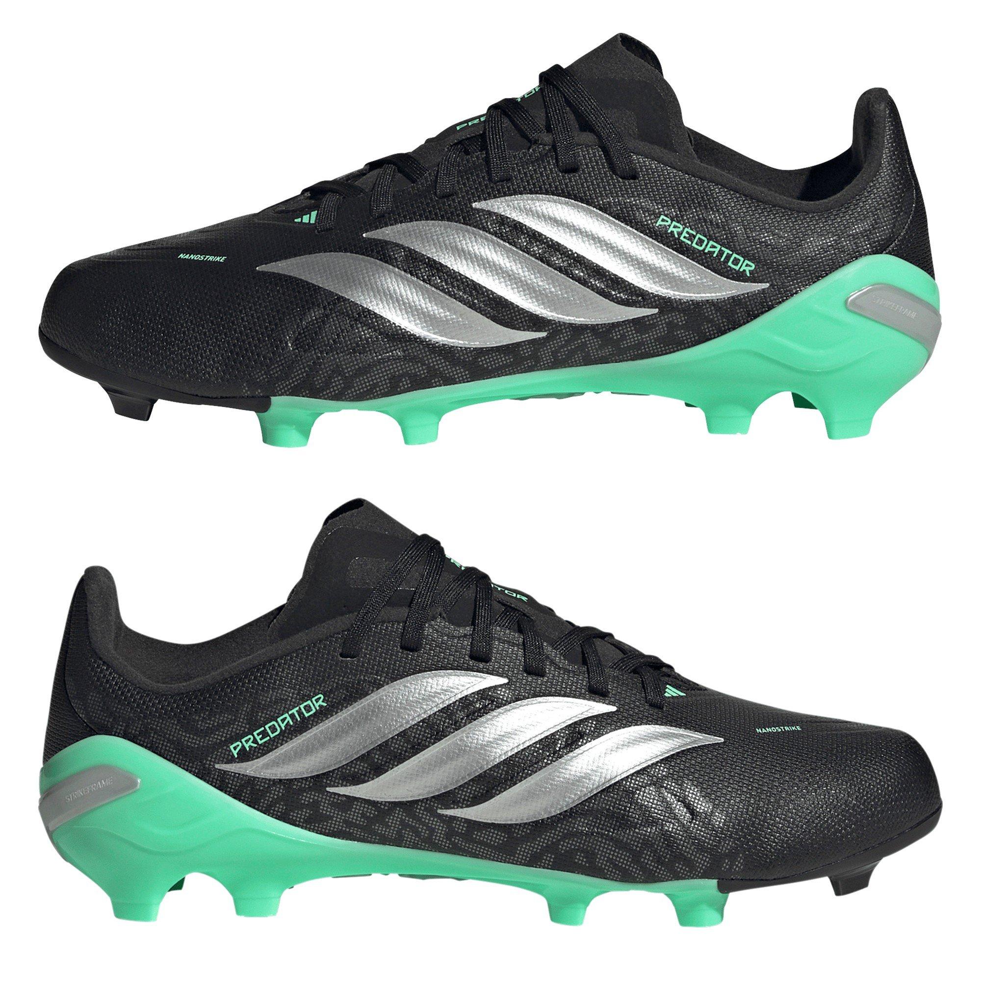 Schwarz/Mint - adidas - Childrens adidas Predator League Firm Ground Football Boots - 9