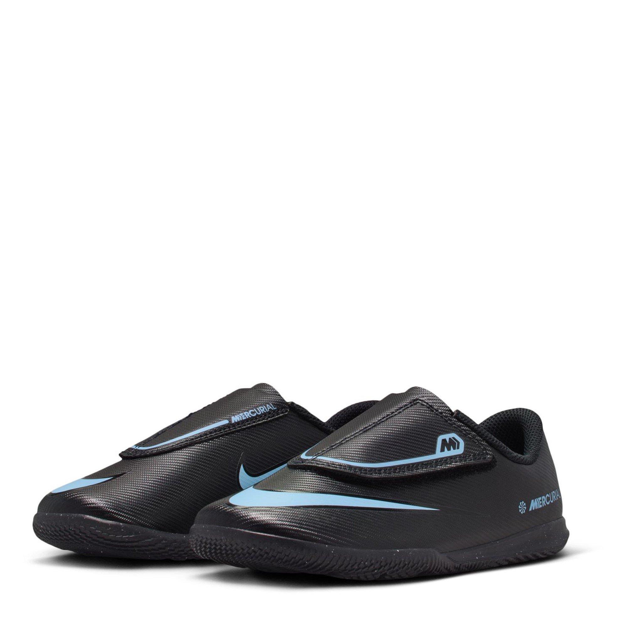 Black/Blue - Nike - Mercurial Vapor 16 Club Childrens Indoor Football Boots - 4